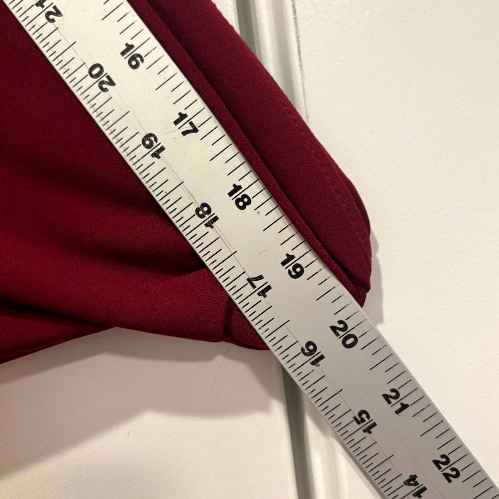 Jessica Simpson Jessica Simpson Blouson Split Sleeve Cocktail Dress Size 6 Burgundy Wine Red Women Size M / US 6-8 / IT 42-44 - 7 Thumbnail