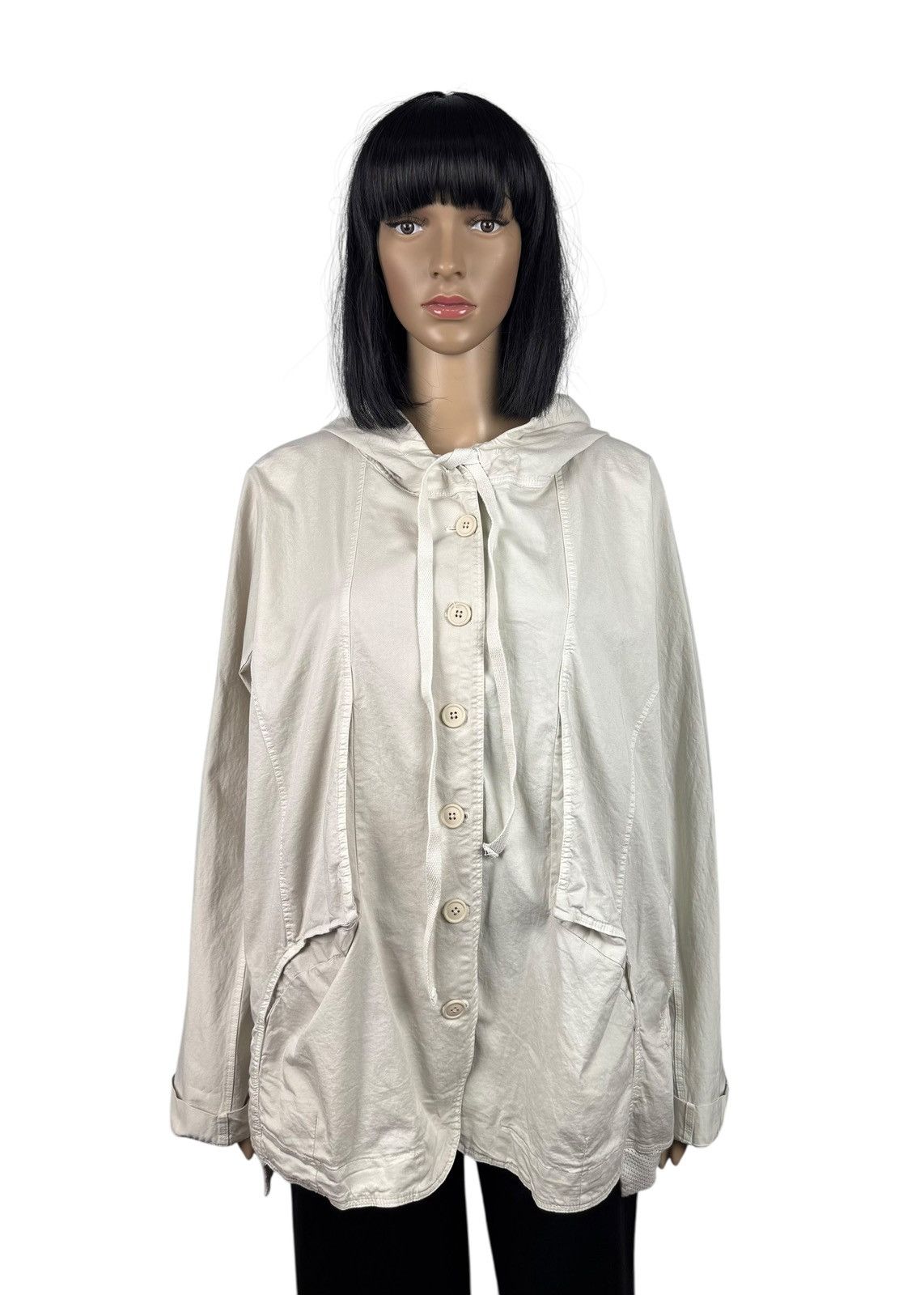 Rundholz Rundholz Black Label Hooded Coat Avant Garde size L Size L / US 10 / IT 46 - 1 Thumbnail