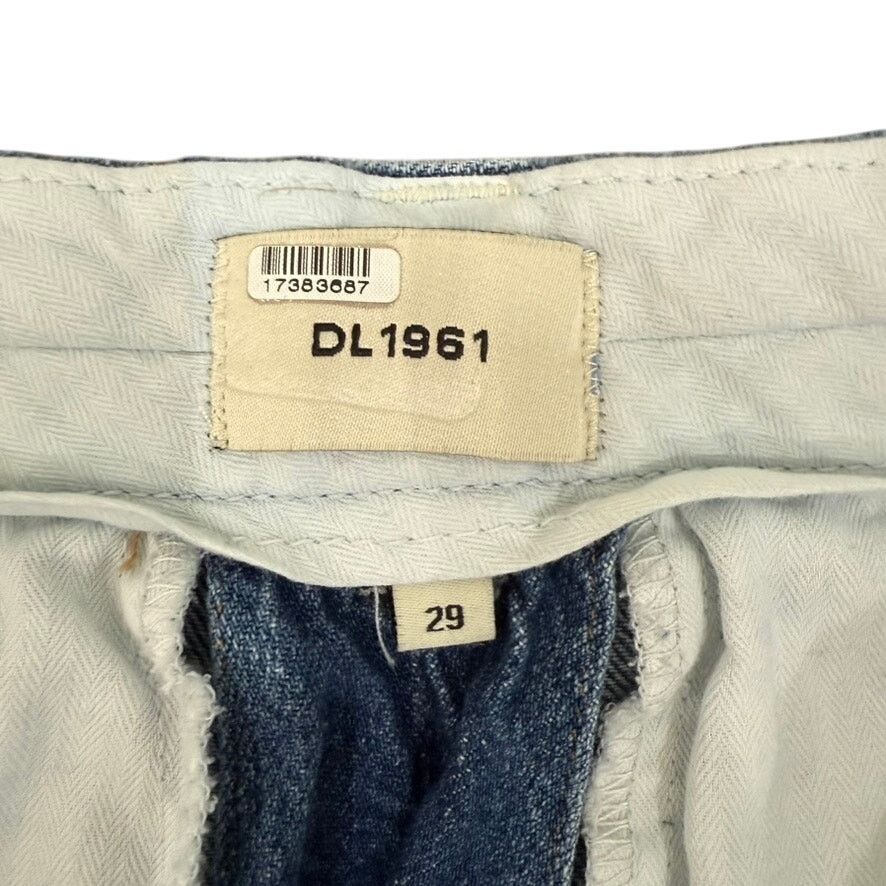 DL1961 DL1961 Hepburn Wide Leg High Rise Pleated Jeans, Size 29 Size 29" - 6 Thumbnail