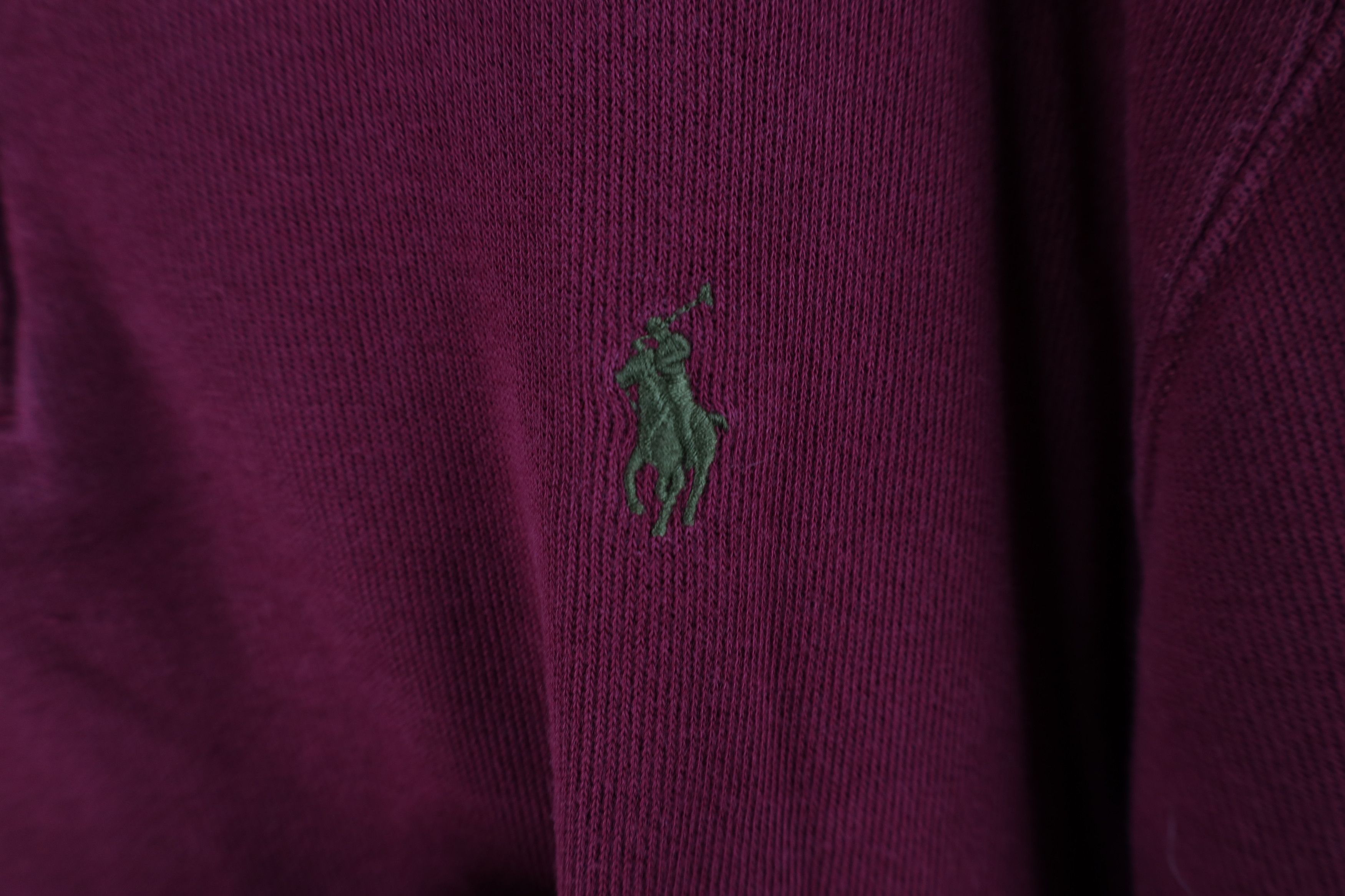 Ralph Lauren × Vintage Vintage Ralph Lauren Estate Rib Ribbed Knit Half Zip Sweater Size US L / EU 52-54 / 3 - 4 Thumbnail