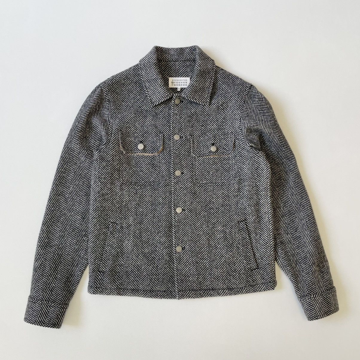 A/W 19 ‘Chevron Wool’ Trucker Jacket