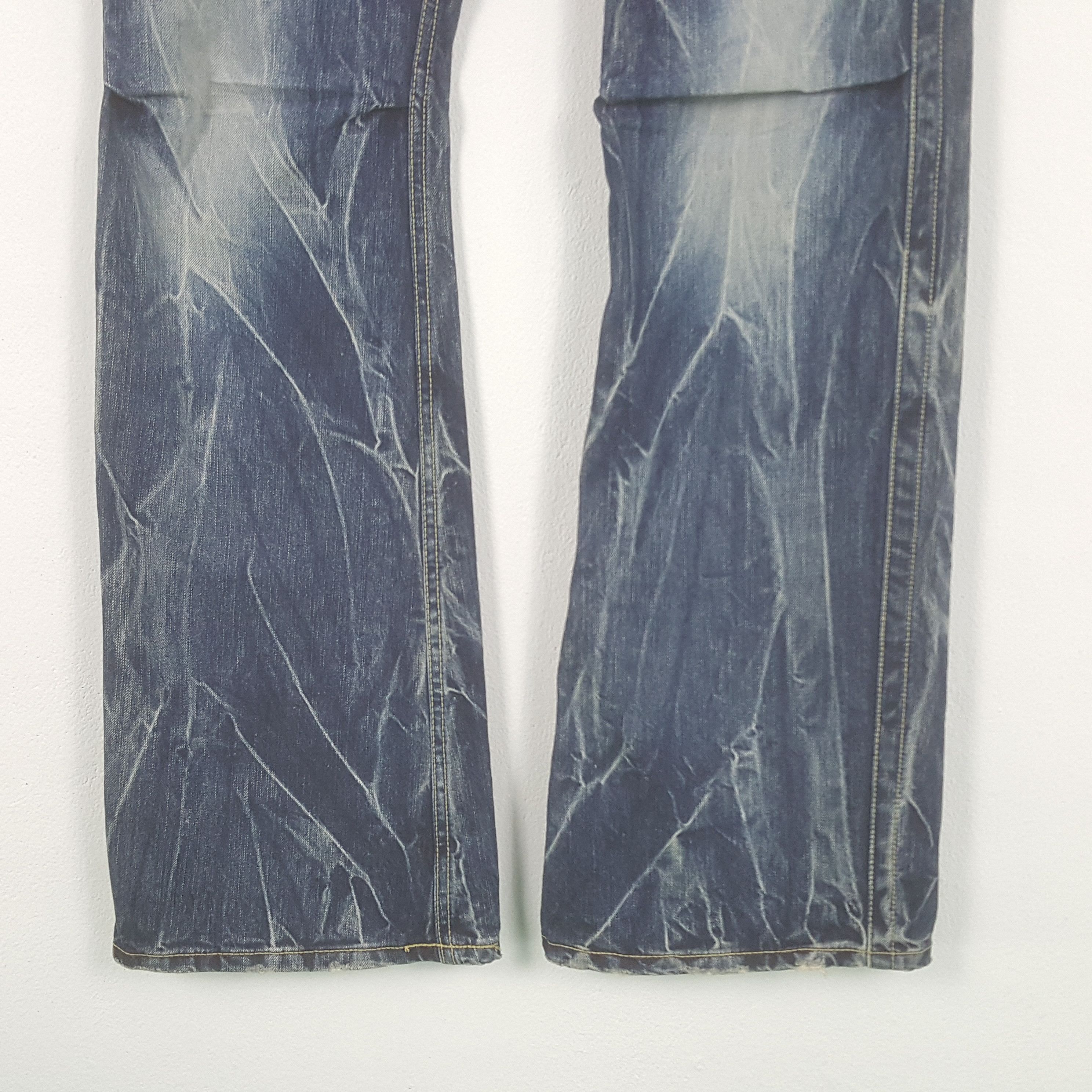 Japanese Brand × Vintage Vintage BW Jeans Nippon Japanese Denim Jeans Size US 36 / EU 52 - 3 Thumbnail