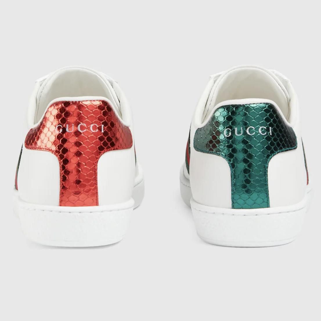 GUCCI WOMEN'S GUCCI ACE SNEAKER WITH BEE SIZE 37.5