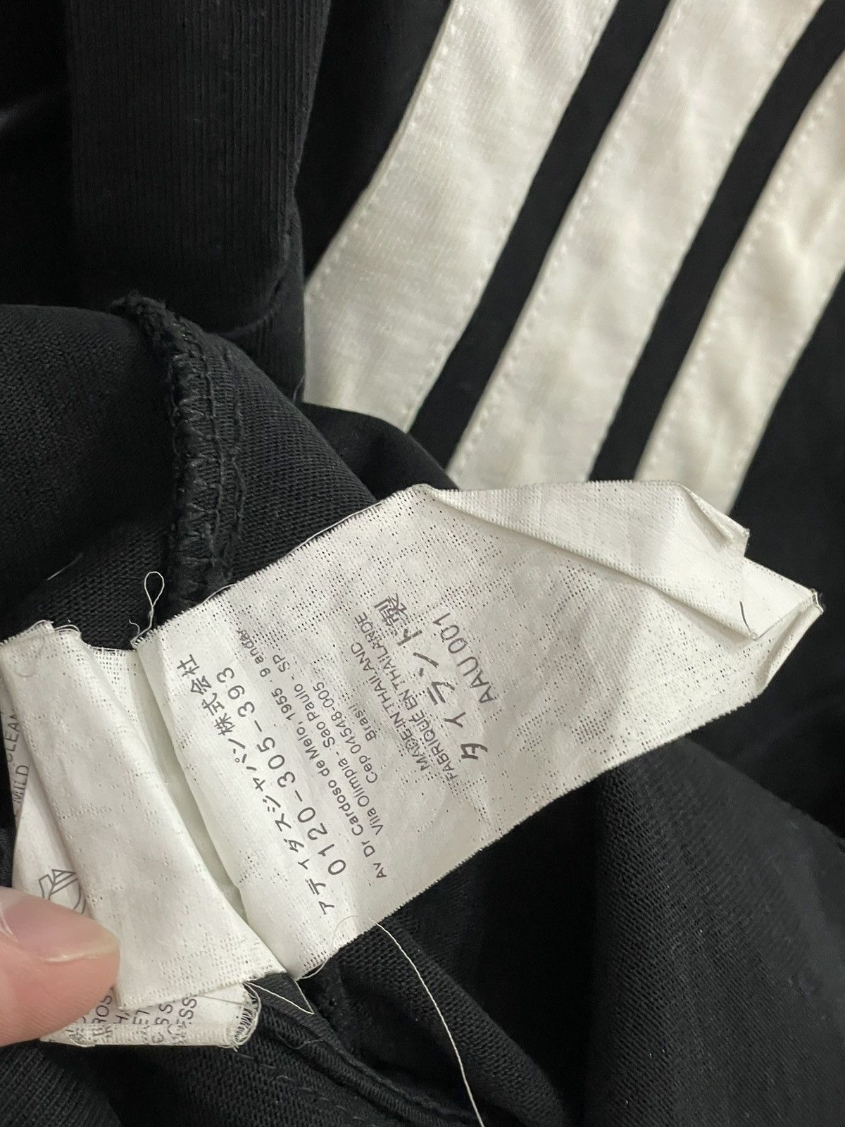 Yohji Yamamoto Adidas Y-3 Yohji Yamamoto Striped Design Vest with Hood Size US M / EU 48-50 / 2 - 9 Thumbnail