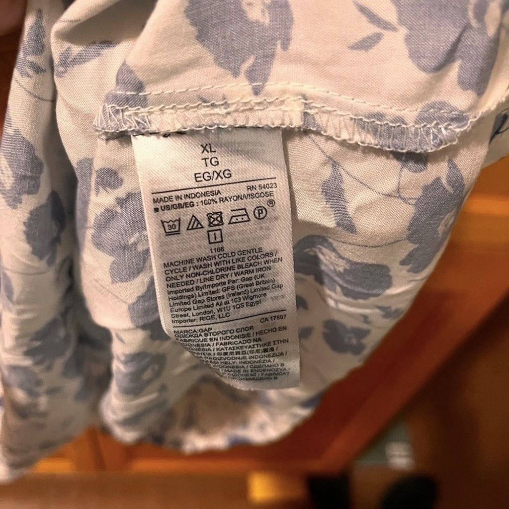Gap New flowered dress size Large Size XL / US 12-14 / IT 48-50 - 3 Thumbnail