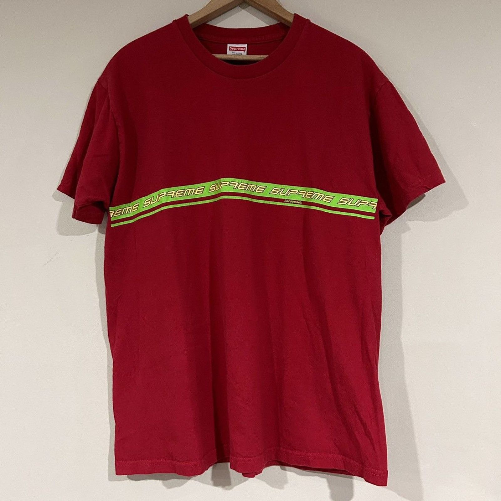 Supreme Supreme Hardgoods Striped Tee Shirt Size US L / EU 52-54 / 3 - 1 Thumbnail