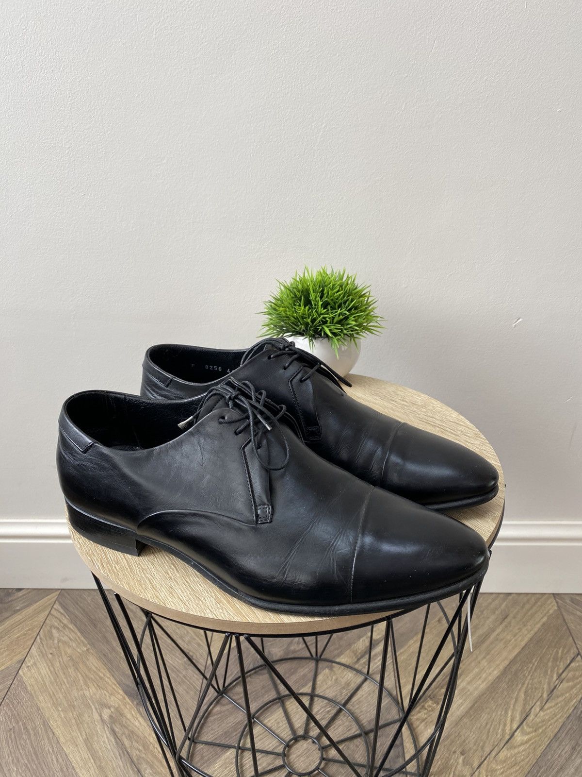 FABI Vintage Fabi Luxury Dress black leather shoes Size US 10 / EU 43 - 4 Thumbnail