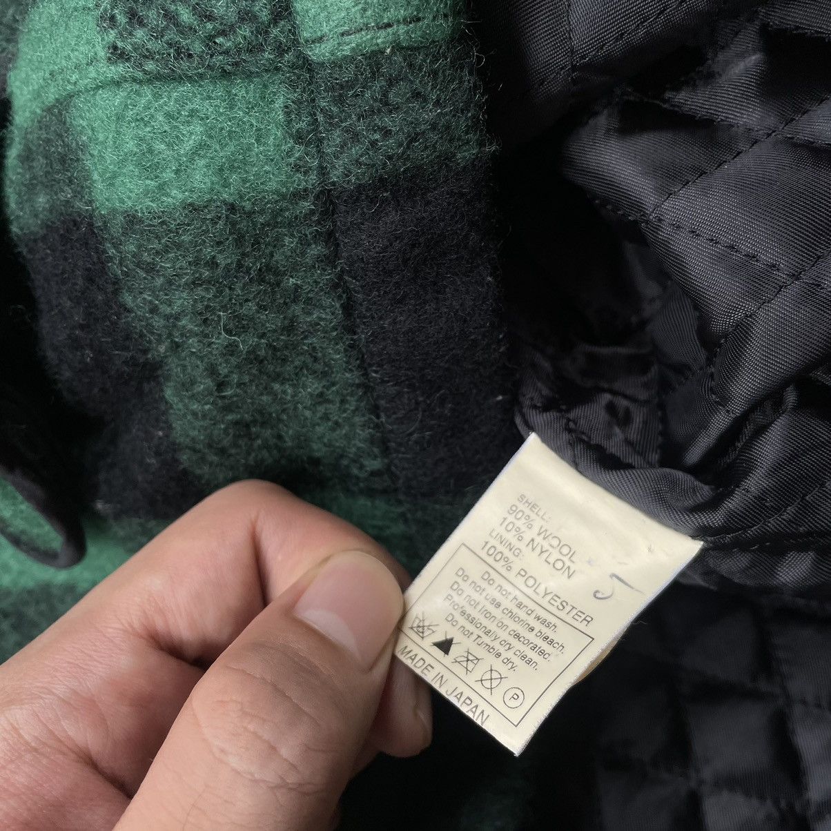 Japanese Brand Cootie Buffalo Check Wool Jacket Size US M / EU 48-50 / 2 - 8 Thumbnail