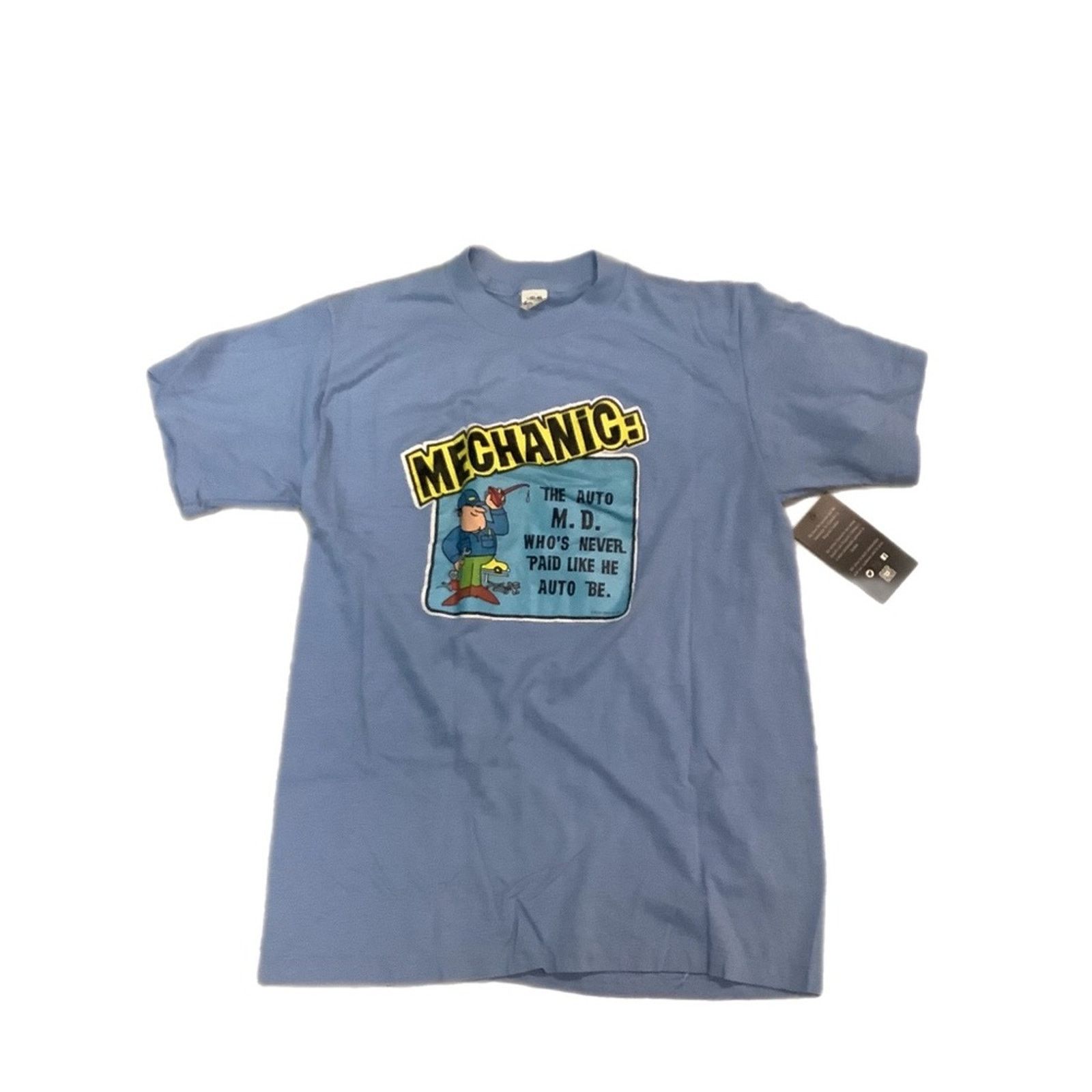 Vintage Vtg graphic tee t-shirt Size US L / EU 52-54 / 3 - 1 Thumbnail