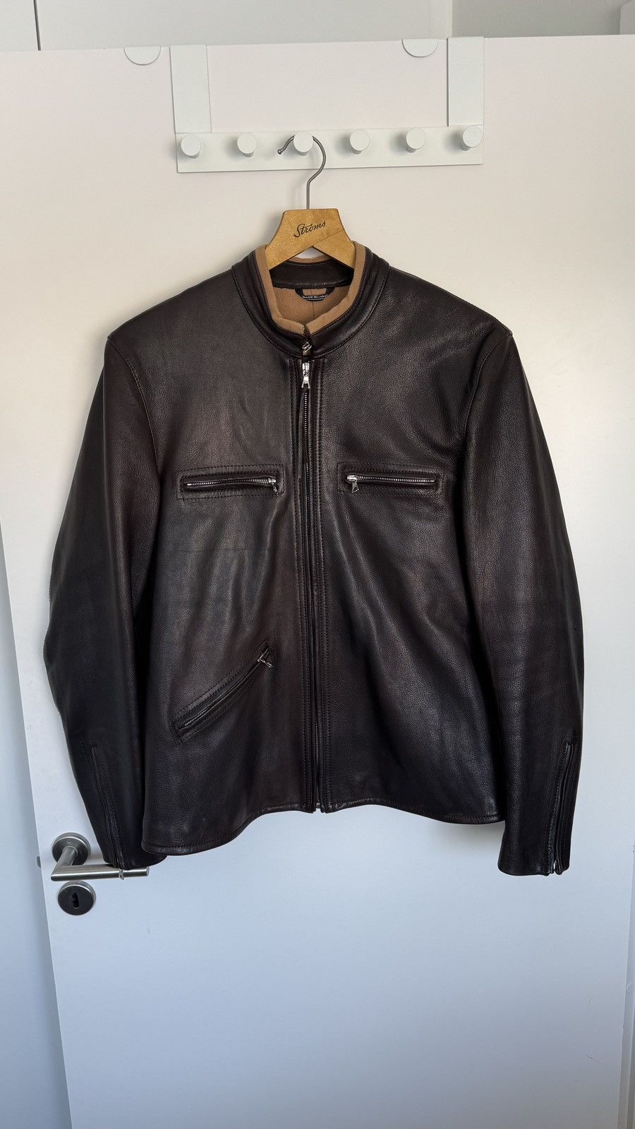 Acne Studios Acne Jeans Leather Jacket Size US M / EU 48-50 / 2 - 1 Thumbnail