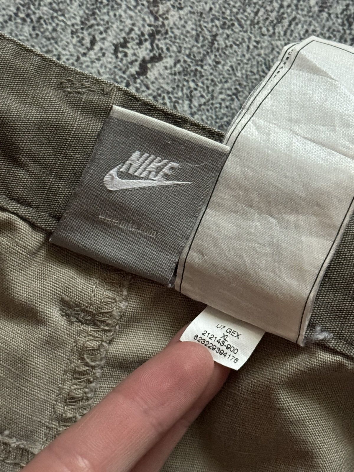 Nike × Vintage Nike XL cargo vintage shorts 🩳 swoosh Size US 36 / EU 52 - 13 Thumbnail