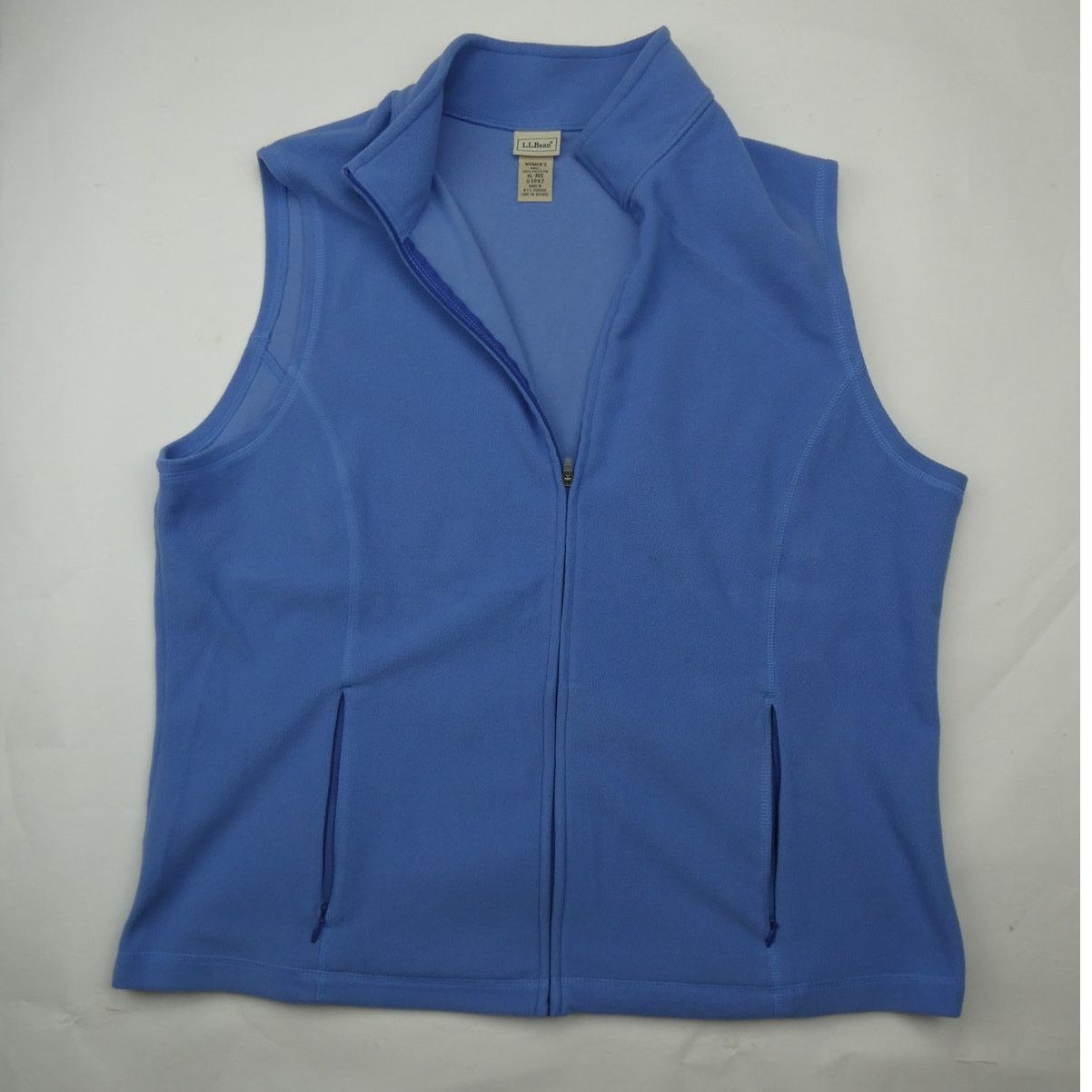 L.L. Bean LL Bean light weight fleece vest, size: XL, light blue Size XL / US 12-14 / IT 48-50 - 1 Thumbnail
