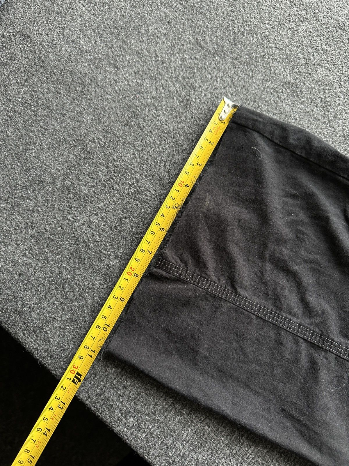 Other 🚨 RARE BLACK CARGO MULTIPOCKET WOMEN PANTS Size 28" / US 6 / IT 42 - 20 Thumbnail