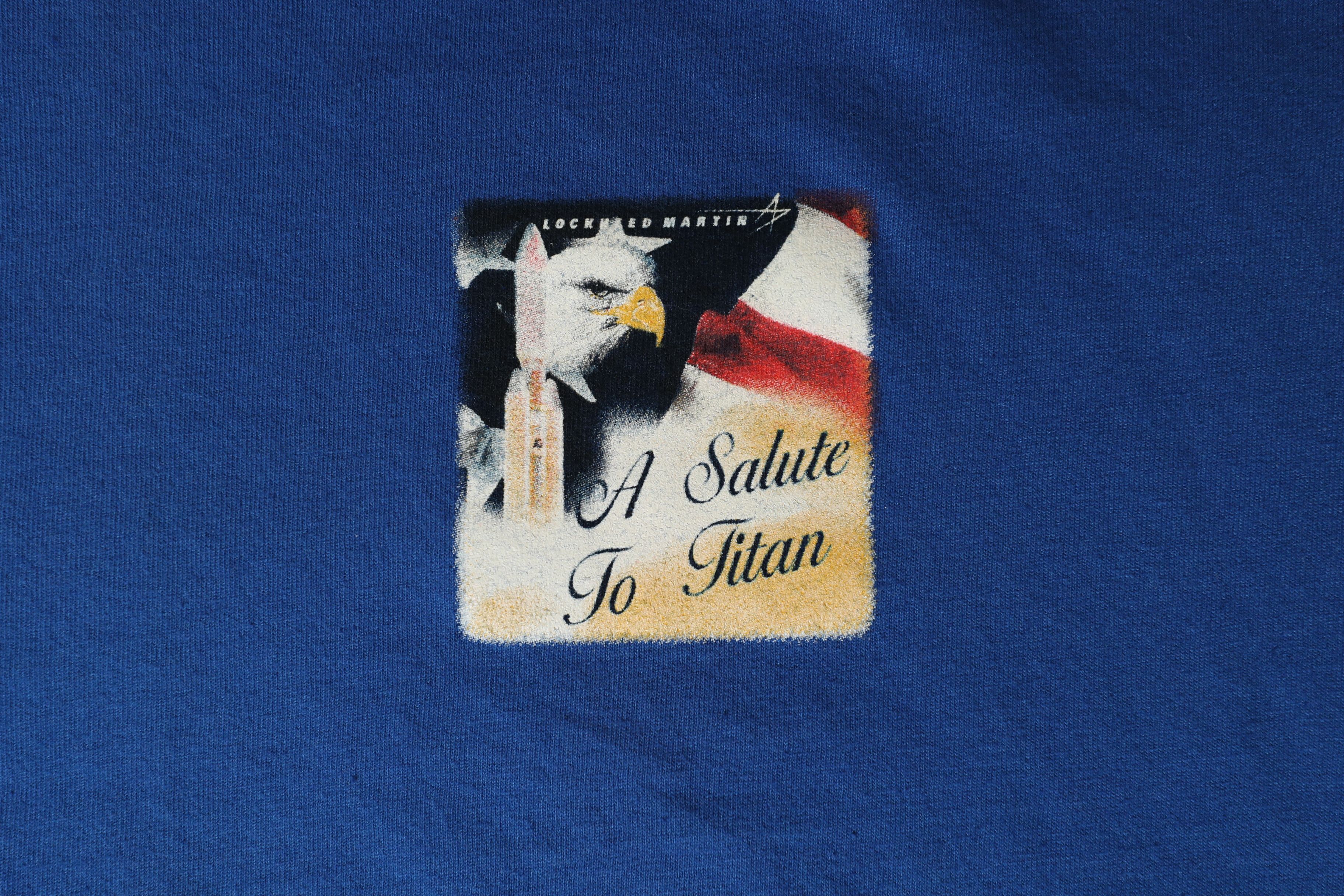 Gildan × Vintage Lockheed Martin Titan Launch Vehicle Heritage Tee (XL) Size US XL / EU 56 / 4 - 4 Thumbnail