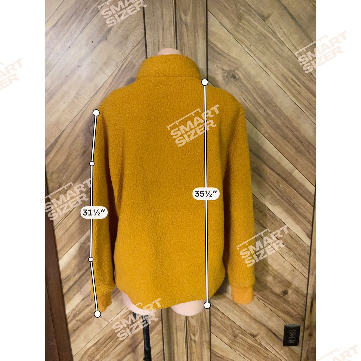 Old Navy Old Navy Men’s Large Dark Orange Sherpa Fleece Jacket Size US L / EU 52-54 / 3 - 9 Thumbnail