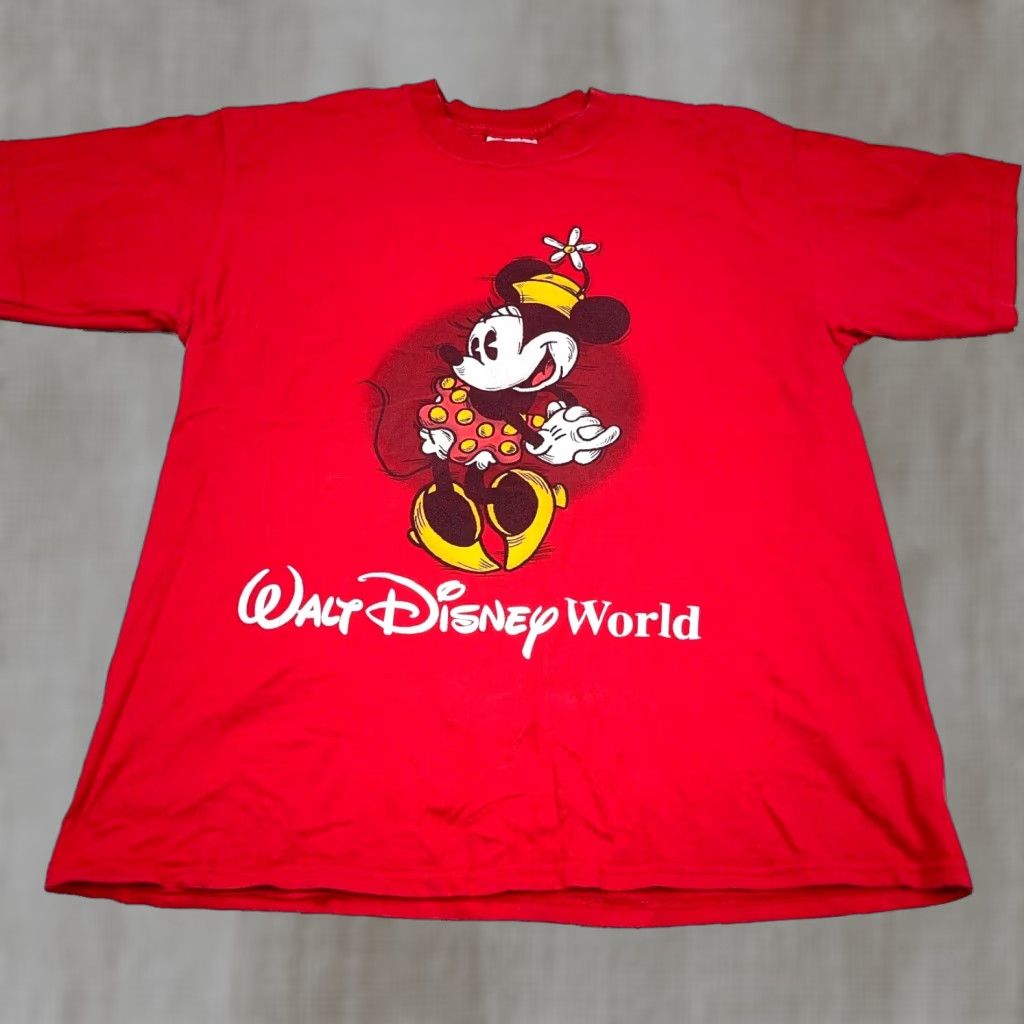 Disney Vintage Disney Shirt Women Medium Red Tee Minnie Mouse Y2K 2000s Ladies World Disney Shirt Women Medium Red Tee Minnie Mouse Y2K 2000s Ladies World Size M / US 6-8 / IT 42-44 - 1 Thumbnail