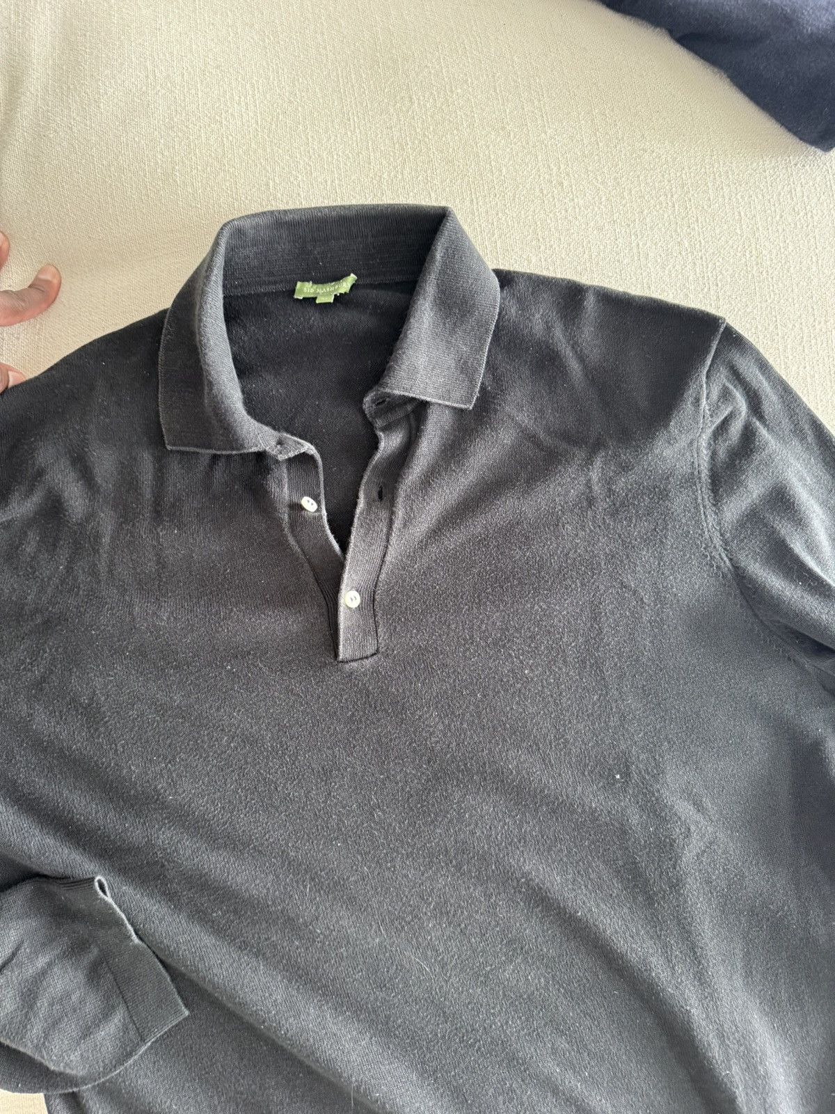 Sid Mashburn SID MASHBURN Black Rally Polo Size XL Size US XL / EU 56 / 4 - 7 Thumbnail
