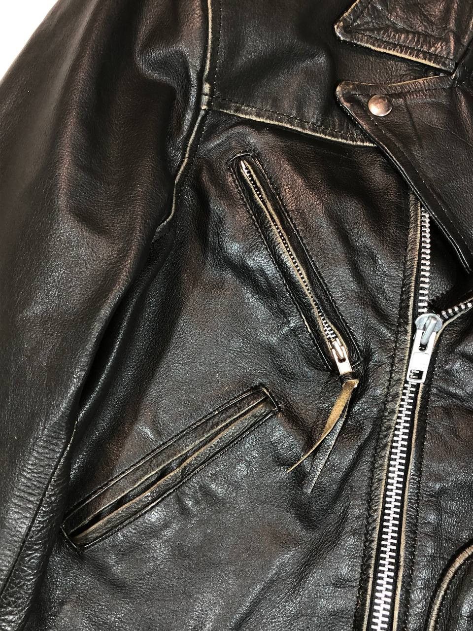 Vintage Vintage Eagle Biker Leather Jacket Size US M / EU 48-50 / 2 - 9 Thumbnail