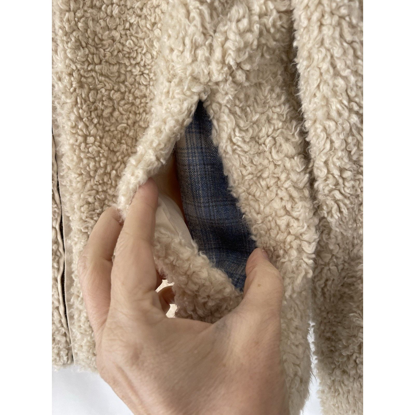 Pendleton Pendleton Sherpa Jacket S Fleece Full Zip Wool Plaid Lined Size S / US 4 / IT 40 - 8 Thumbnail