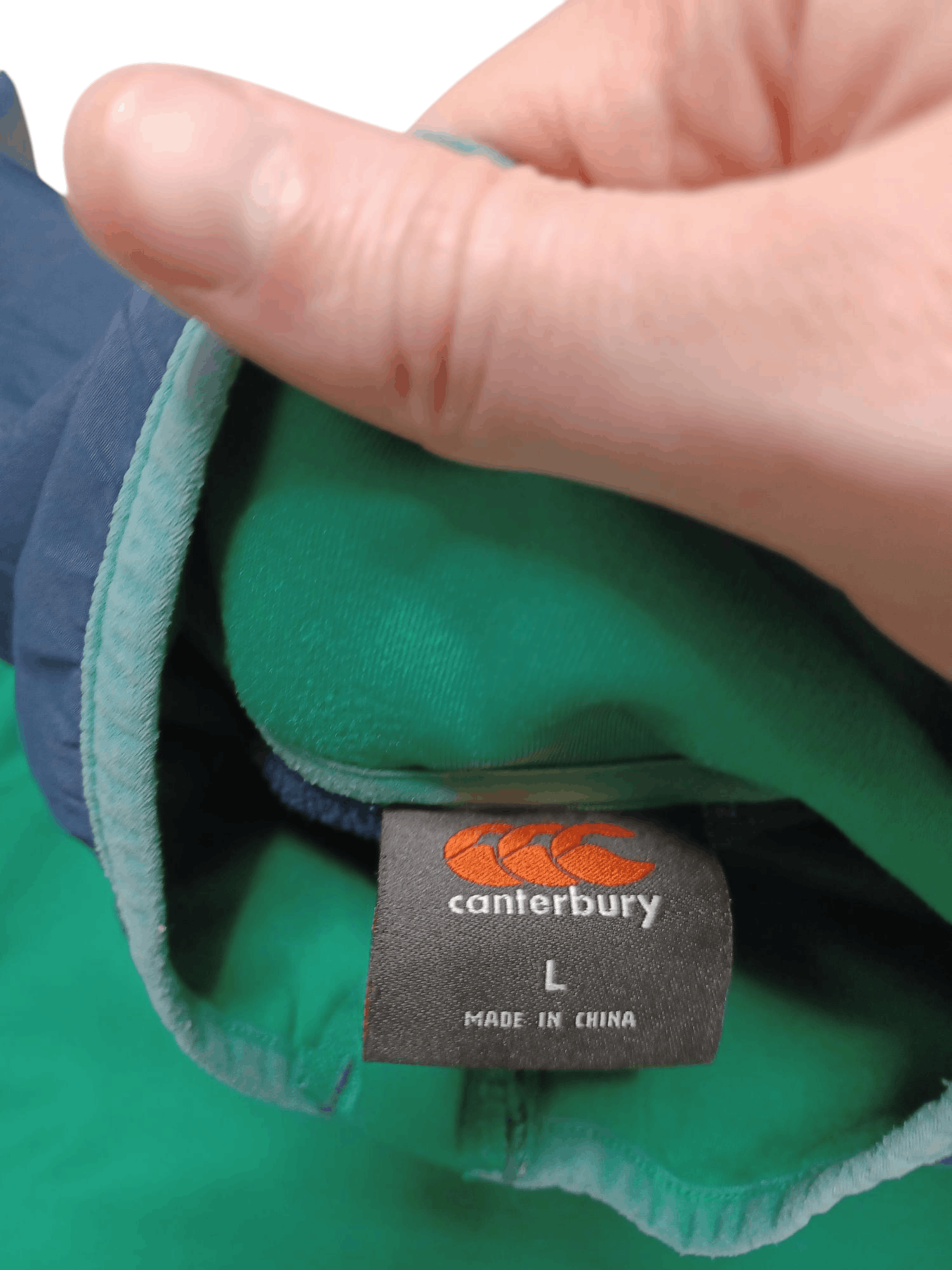 Canterbury of New Zealand IRELAND RUGBY TEAM CANTERBURY TRAINING 1/3 SWEATSHIRT Size US L / EU 52-54 / 3 - 4 Thumbnail