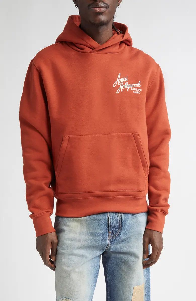 Amiri o1h1sh10525 Hollywood Hoodie in Orange Size US XXL / EU 58 / 5 - 1 Thumbnail