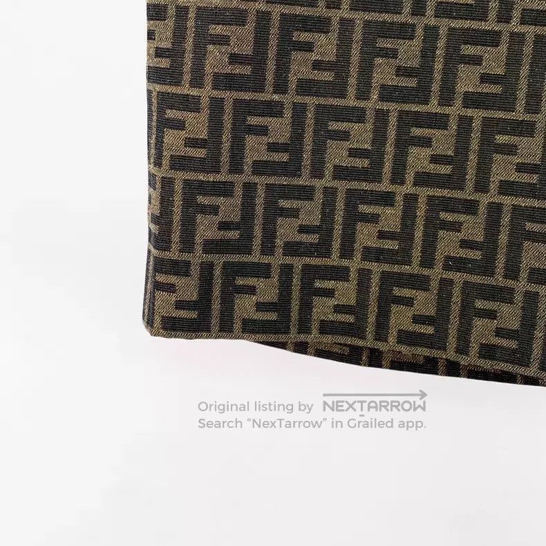 Fendi Fendi Dark brown classic double F logo print casual shorts Size US 30 / EU 46 - 4 Thumbnail