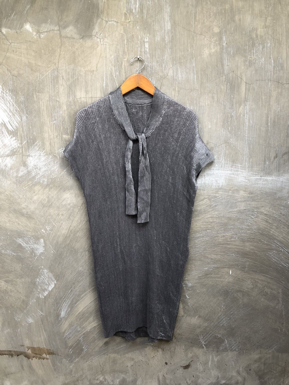 Japanese Brand Japanese Spechio Pleats Midi Dress Issey Miyake Style Size L / US 10 / IT 46 - 1 Thumbnail