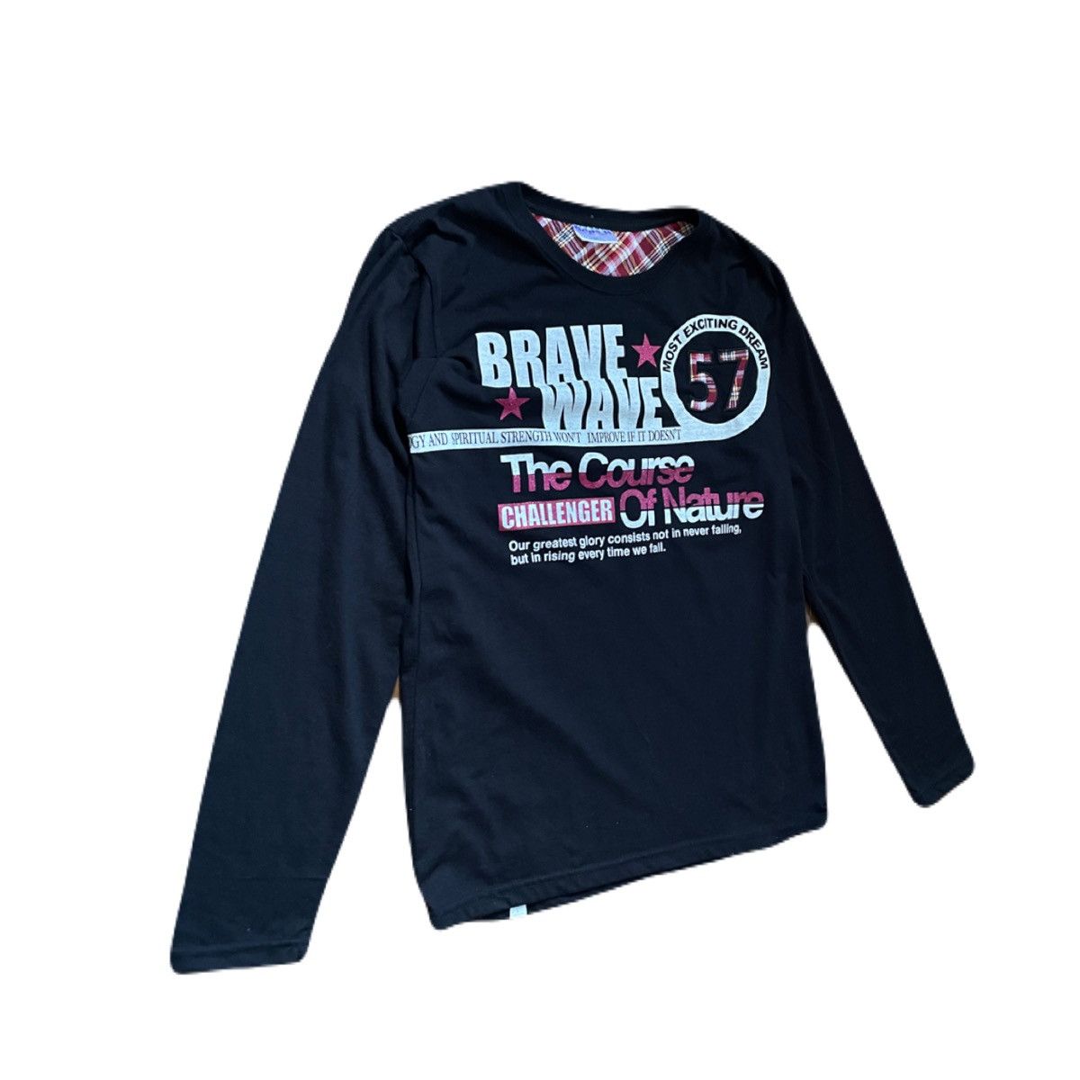 If Six Was Nine 2000s Japanese archive Vkei Glitter Porm Long Sleeve Tee Size US S / EU 44-46 / 1 - 3 Thumbnail