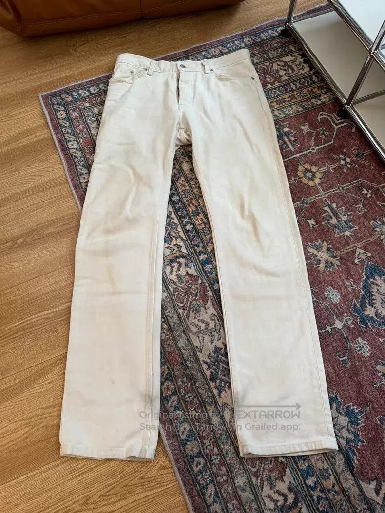 Helmut Lang Helmut Lang Rusted White Denim Wear. Size US 30 / EU 46 - 3 Thumbnail