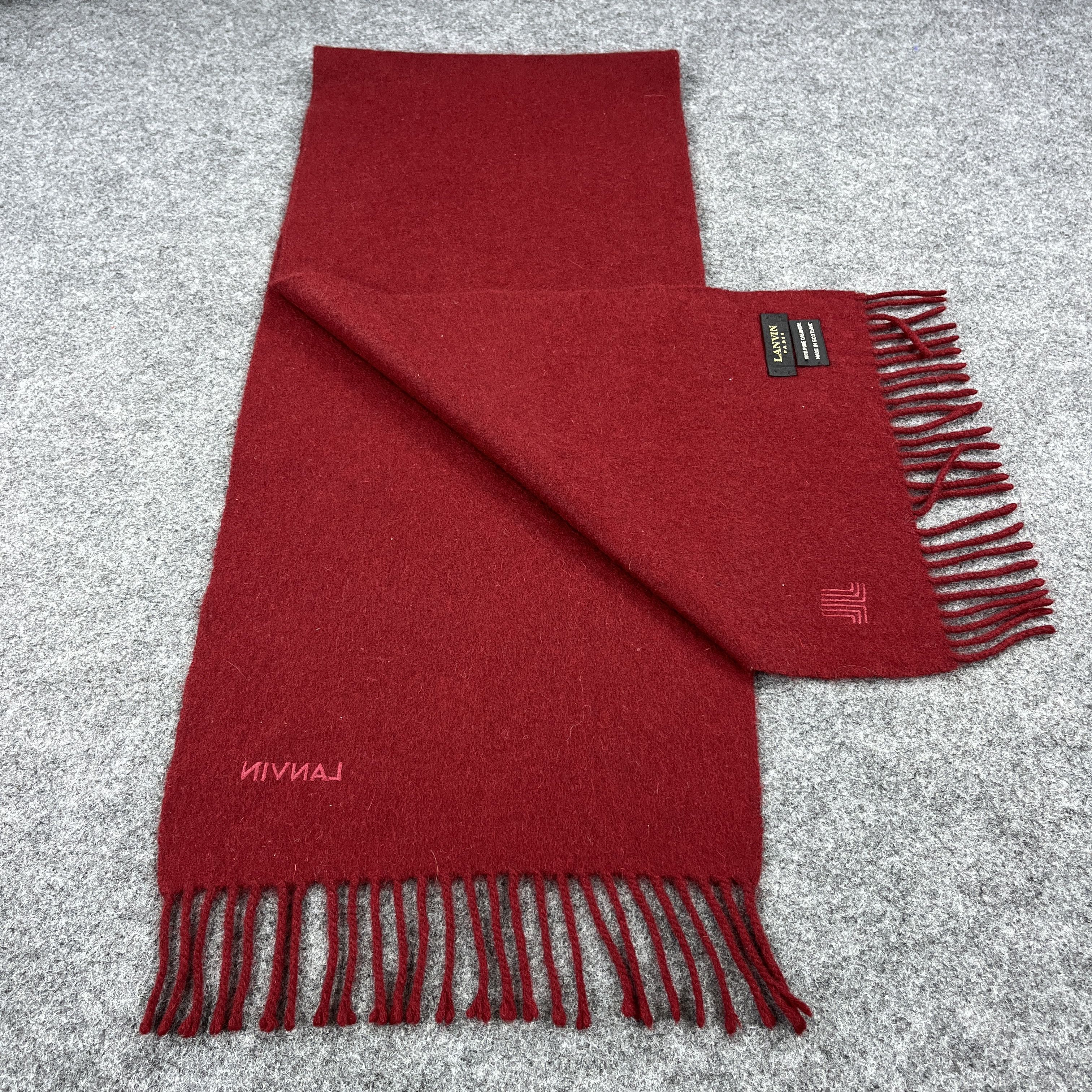 Lanvin Lanvin Scarf / Muffler / Neckwear T1510 Size ONE SIZE - 2 Thumbnail