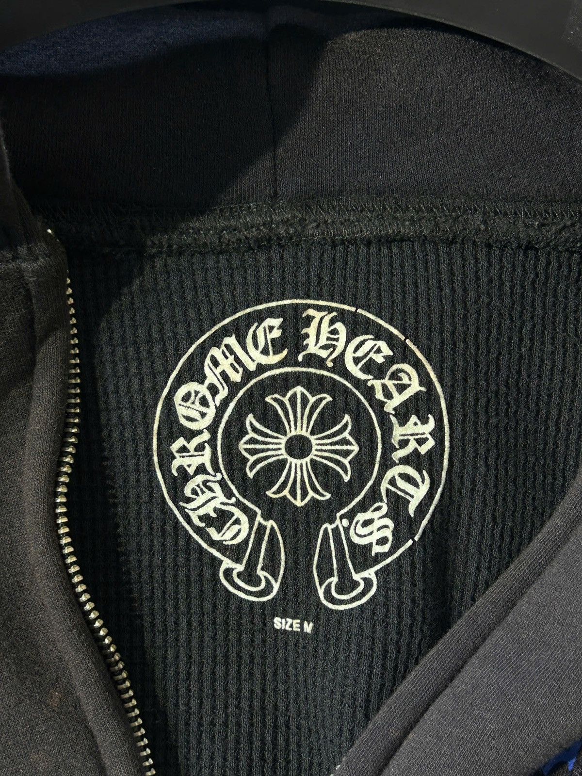 Chrome Hearts Chrome Hearts Thermal Celtic Cross Zip-Up Hoodie Size US M / EU 48-50 / 2 - 4 Thumbnail