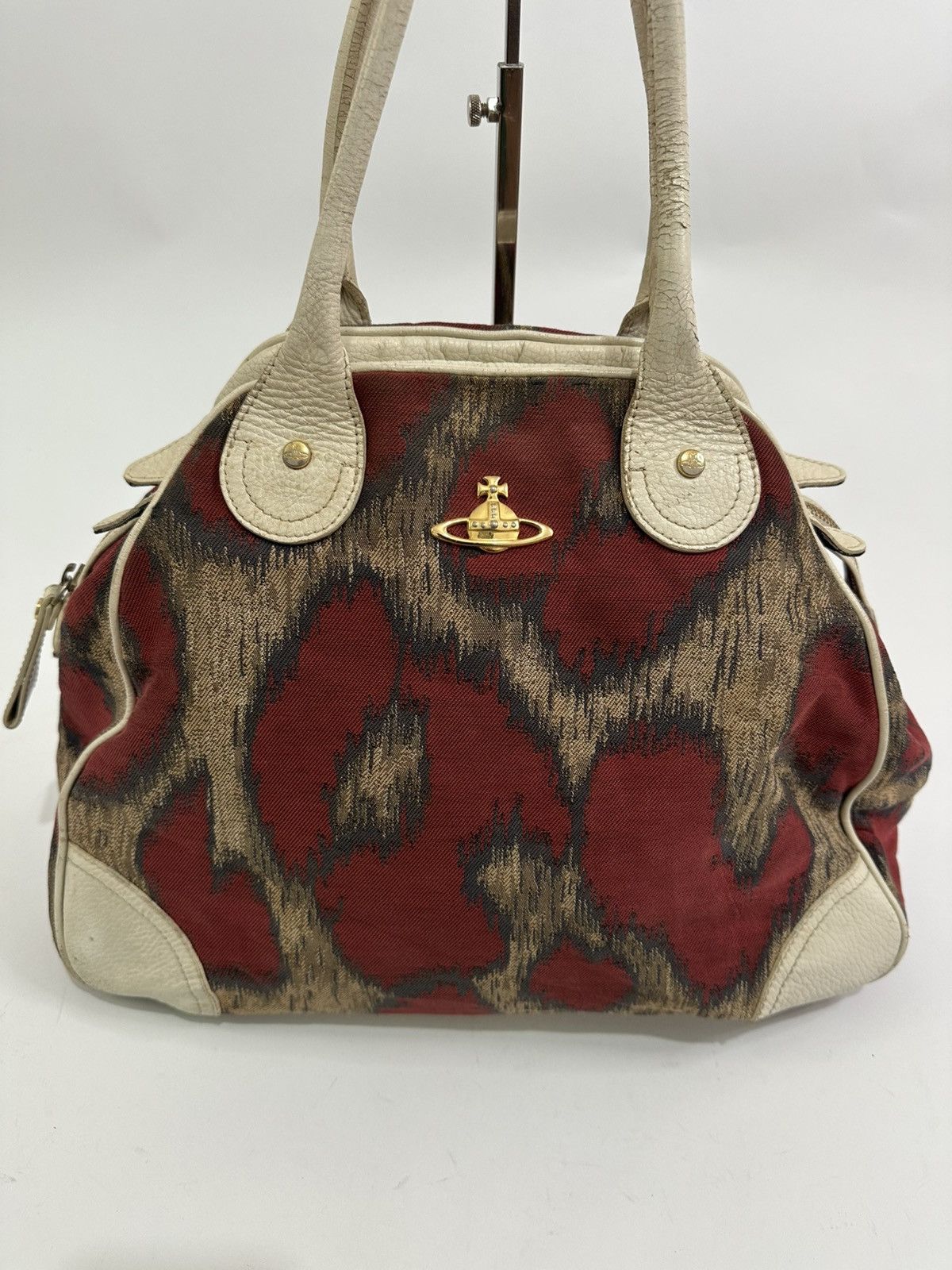 Vivienne Westwood Vivienne Westwood Multicolor Coated Canvas Derby Satchel Size ONE SIZE - 2 Thumbnail