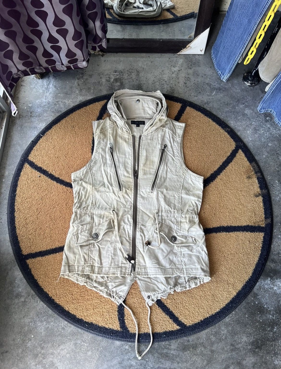 In The Attic 🔥Rare In The Attic Zipper Vest Size US S / EU 44-46 / 1 - 4 Thumbnail