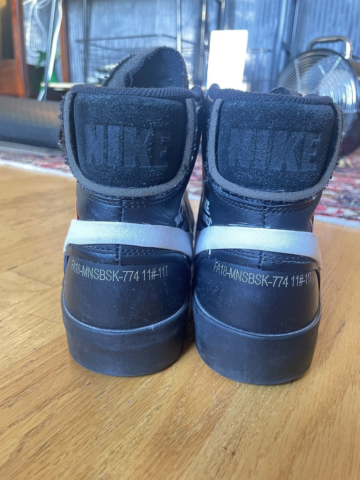 Nike × Off-White Nike x Off-White Grim Reaper Blazer Mid Size US 11.5 / EU 44-45 - 3 Thumbnail