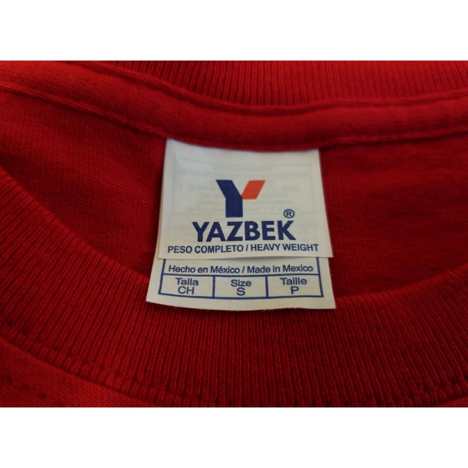 Vintage Yazbek T-Shirt Cheeky Flying Monkeys Graphic Red Crew Neck Short Sleeve XS? (No) Size US S / EU 44-46 / 1 - 4 Thumbnail