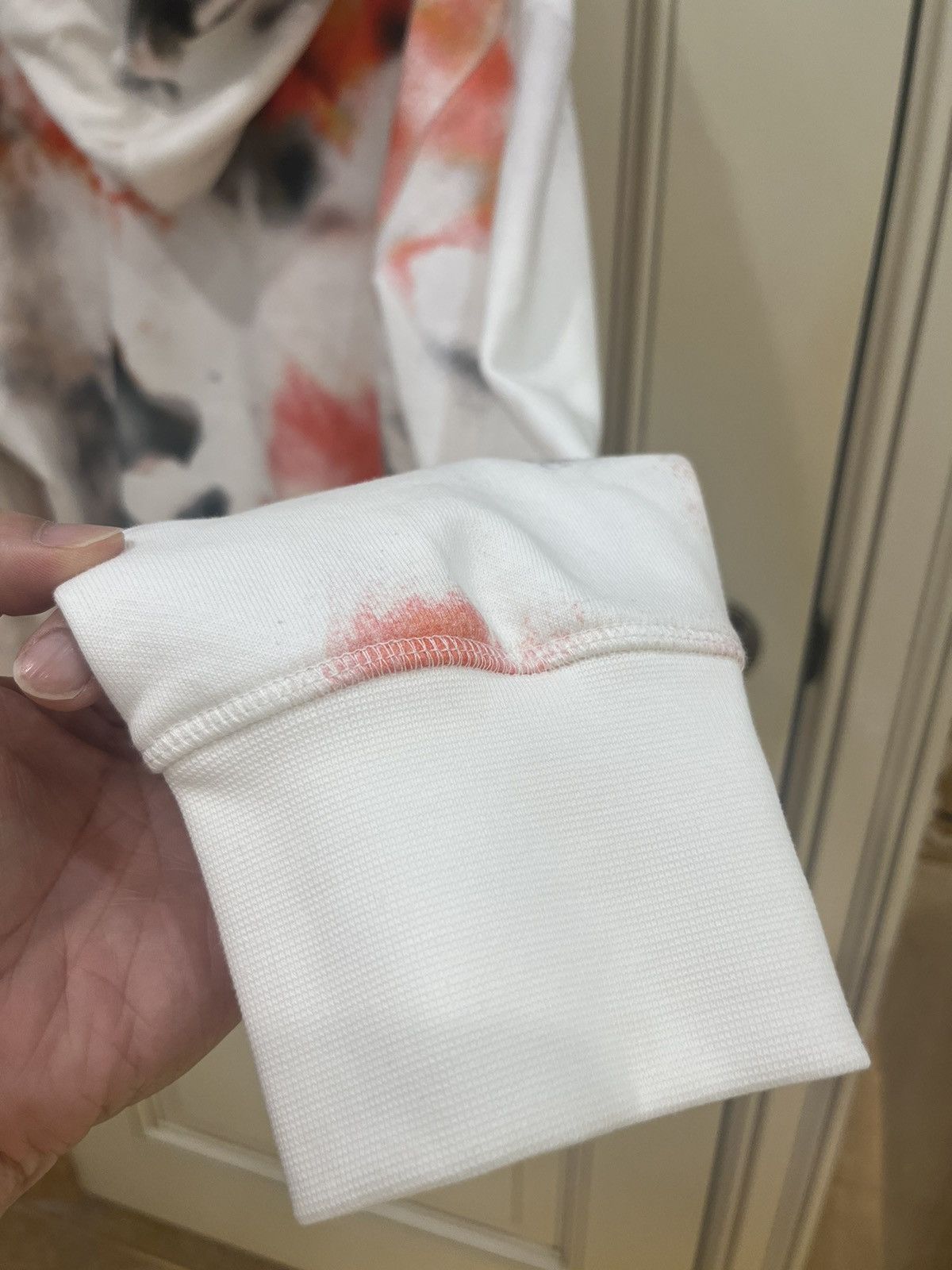 Alexander McQueen Obscured Floral hooded sweatshirt size m Size US M / EU 48-50 / 2 - 19 Thumbnail