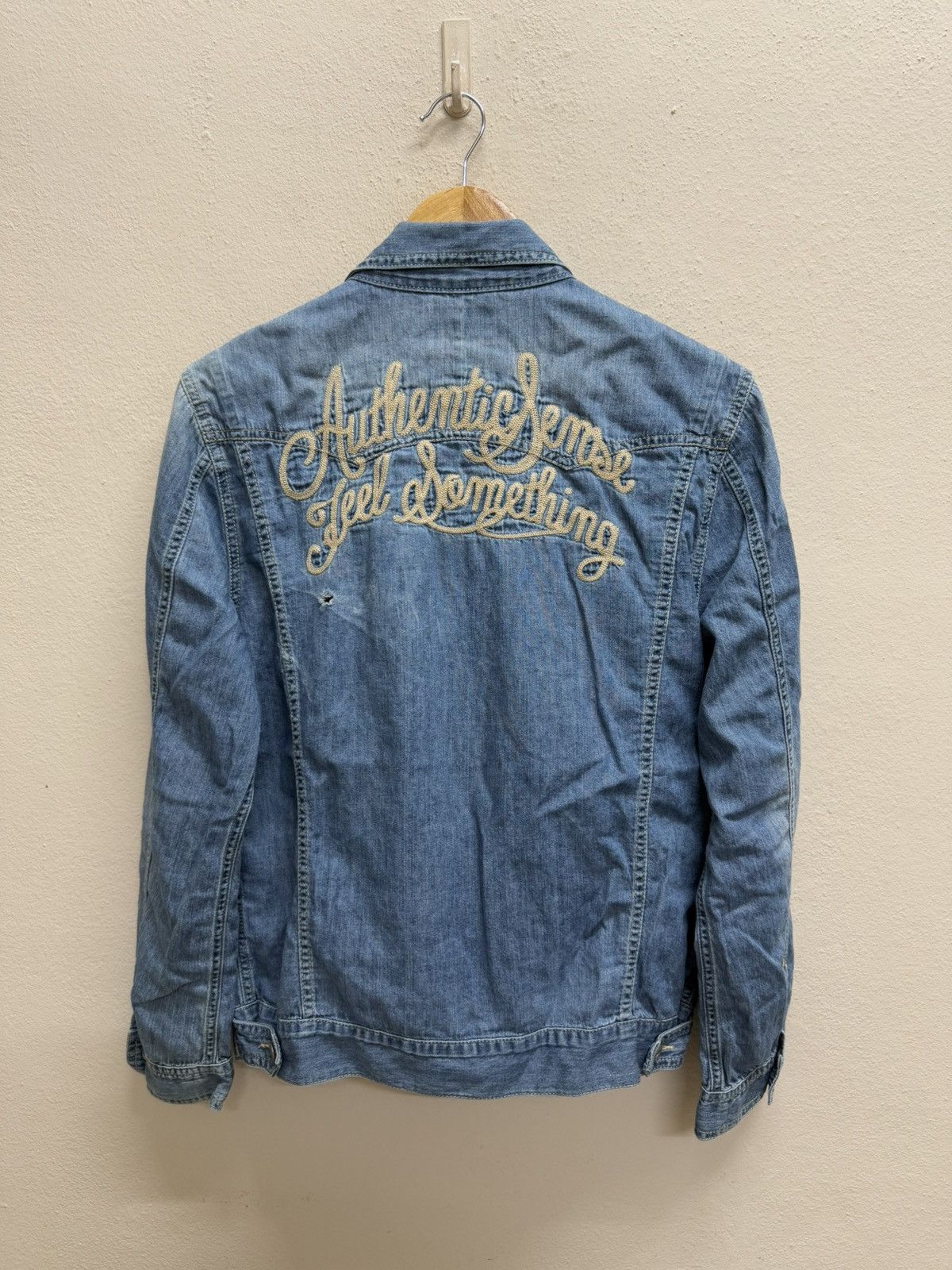 Japanese Brand Stooge & Co Union Made Button Chambray Denim Jacket Size US S / EU 44-46 / 1 - 21 Thumbnail