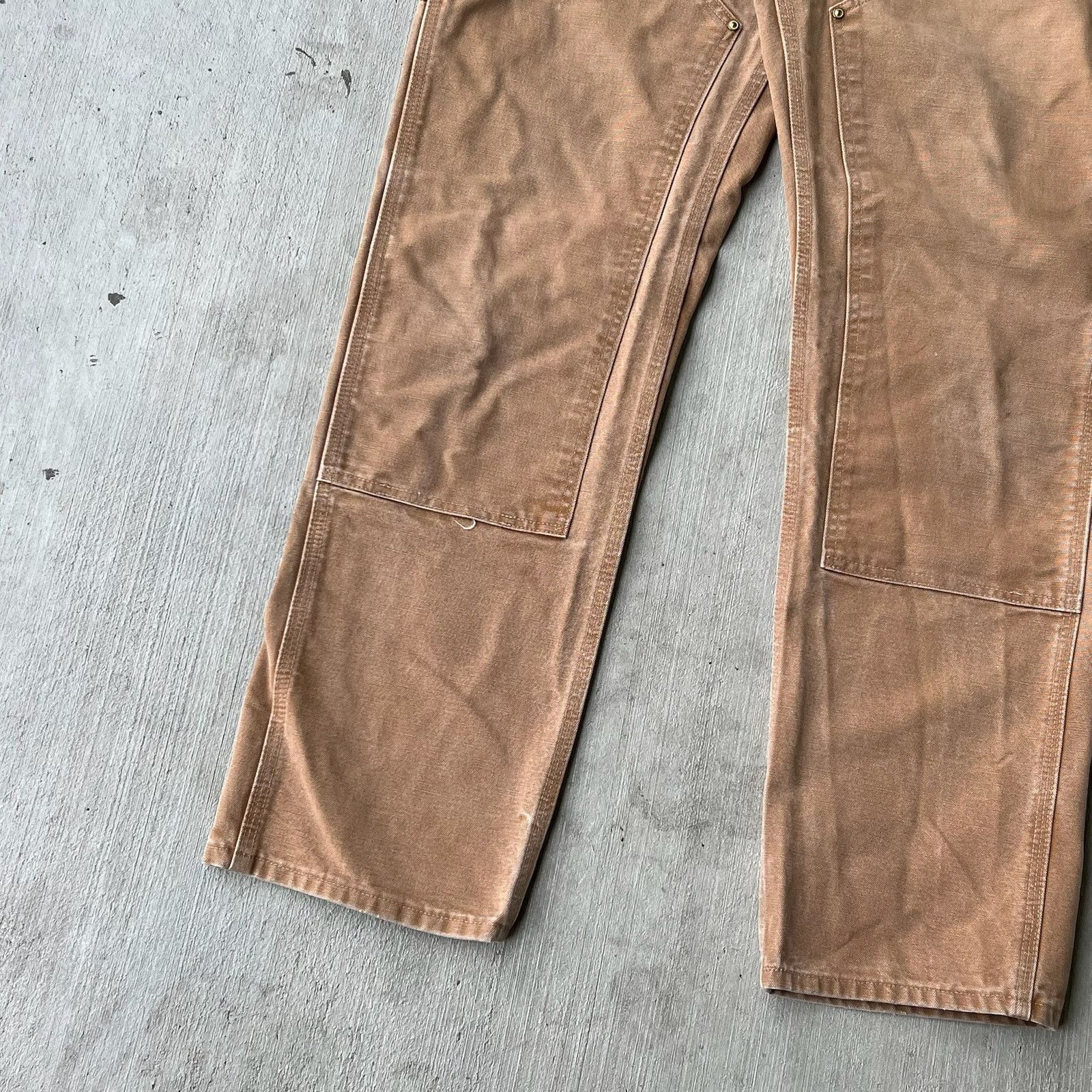 Carhartt × Vintage Carhartt brown double knee work wear carpenter pants Size US 30 / EU 46 - 8 Thumbnail