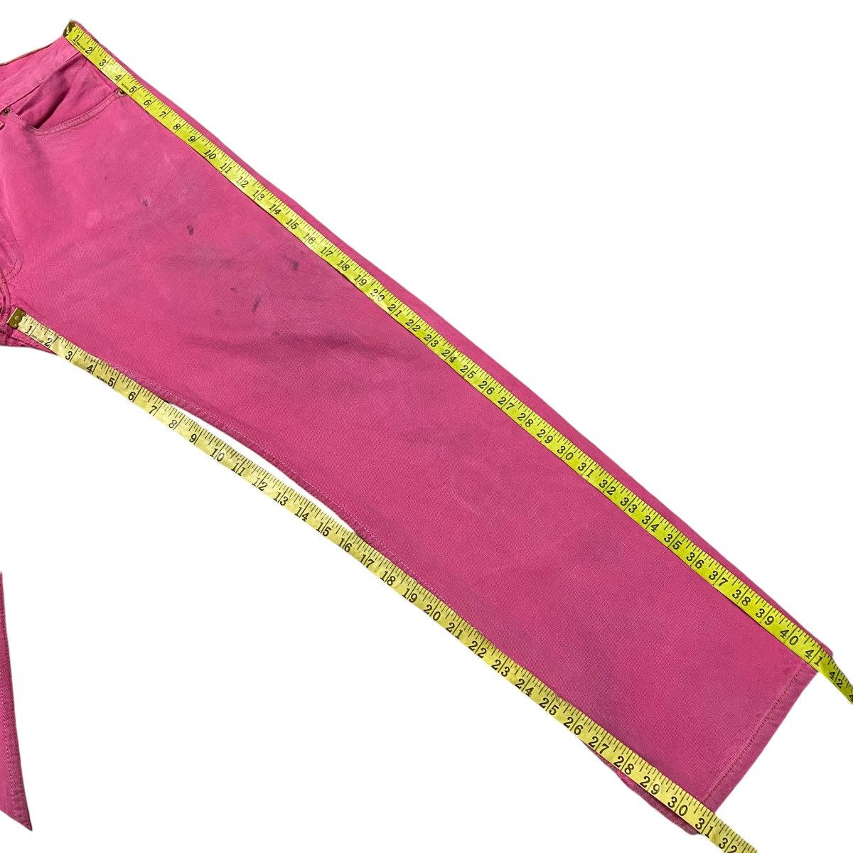 Levi's Vintage Levis 501xx Pink Denim Jeans Size US 32 / EU 48 - 18 Thumbnail