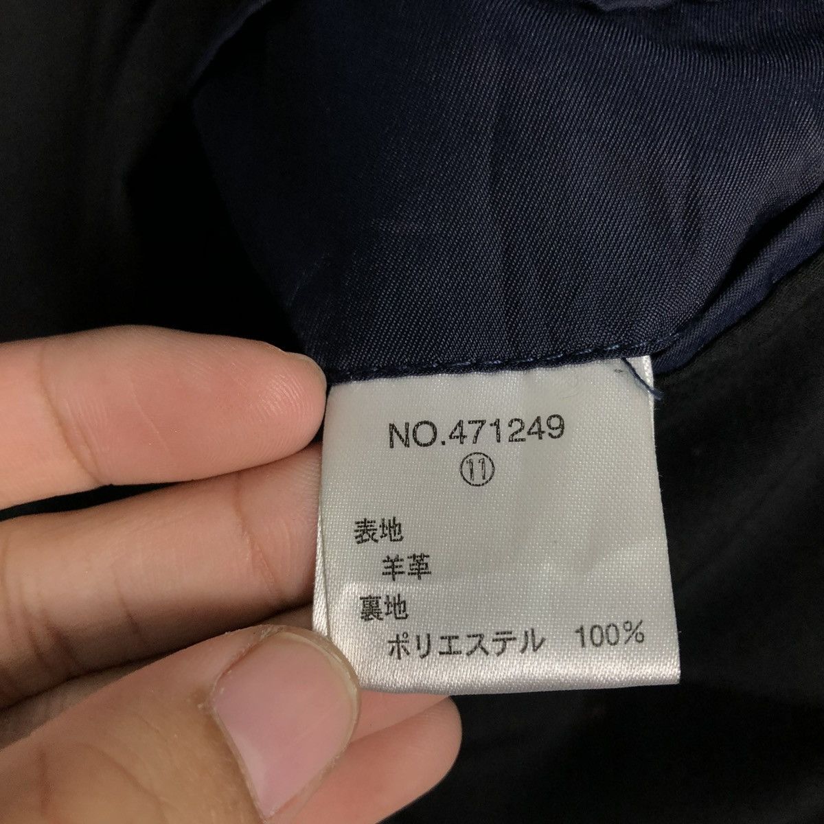 Japanese Brand 🔥VINTAGE CROPPED BIKER LEATHER JACKET G-STAGE ISSEY MIYAKE Size US M / EU 48-50 / 2 - 21 Thumbnail