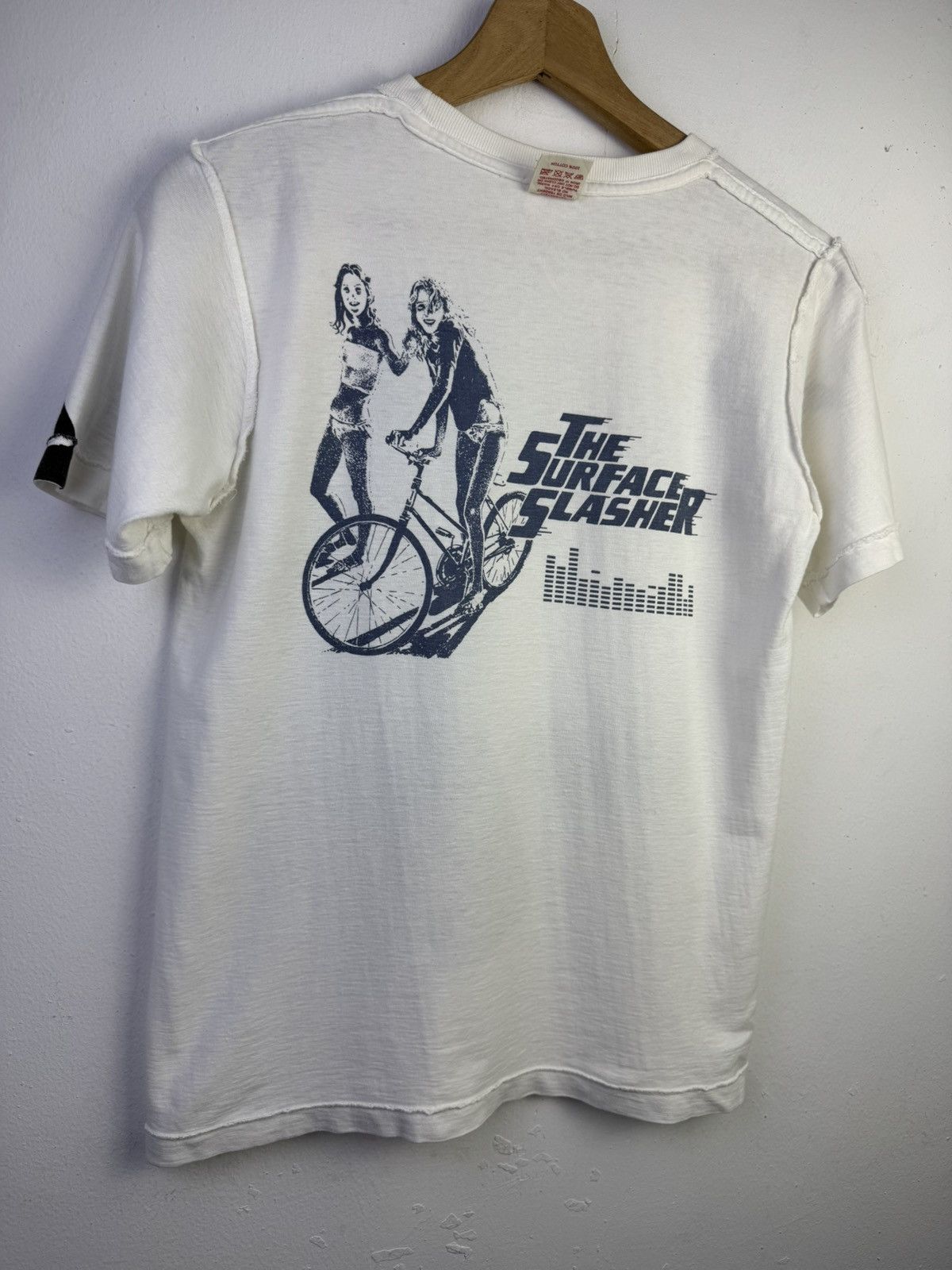 Japanese Brand RNA Slang "The Surface Slasher" reverse Print t-shirt. Size US S / EU 44-46 / 1 - 5 Thumbnail