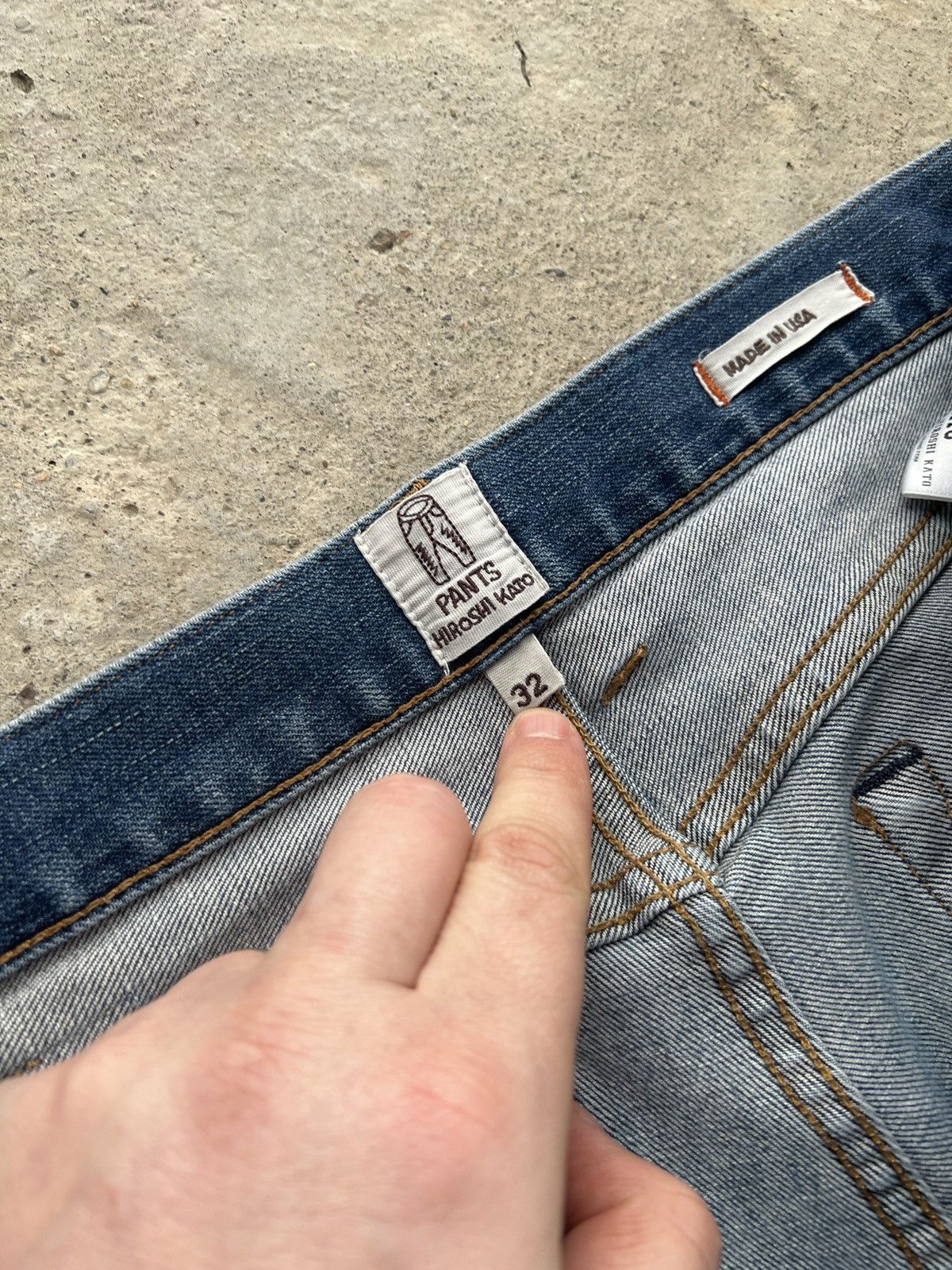 Hiroshi Kato Hiroshi Kato Selvedge Made In USA Jeans Size US 32 / EU 48 - 7 Thumbnail
