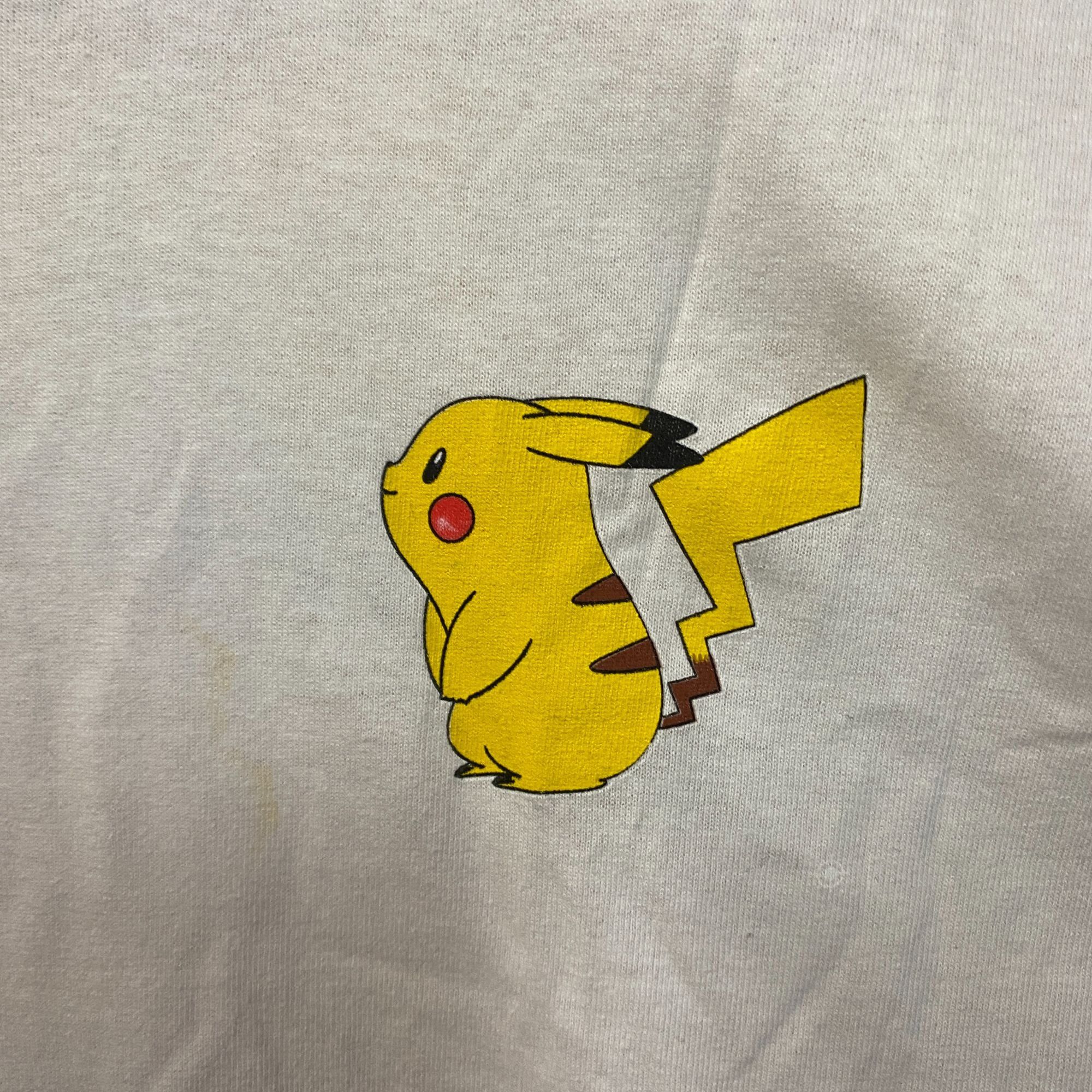Pokemon Pokemon Pikachu 025 Japanese Lettering T-Shirt XL Size US XL / EU 56 / 4 - 2 Thumbnail