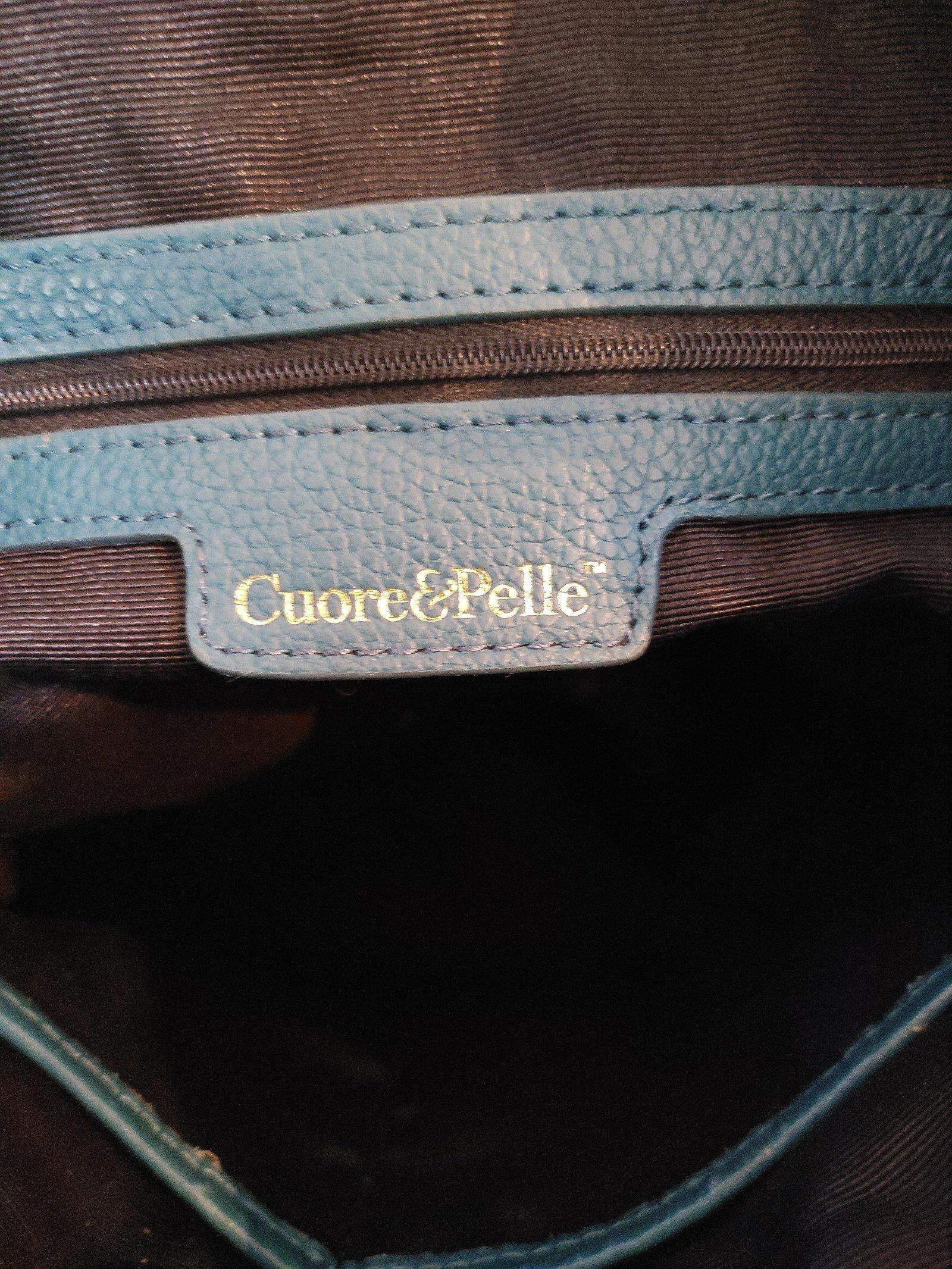 Designer Cuore & Pelle Sophia Leather Hobo Bag Size ONE SIZE - 8 Thumbnail