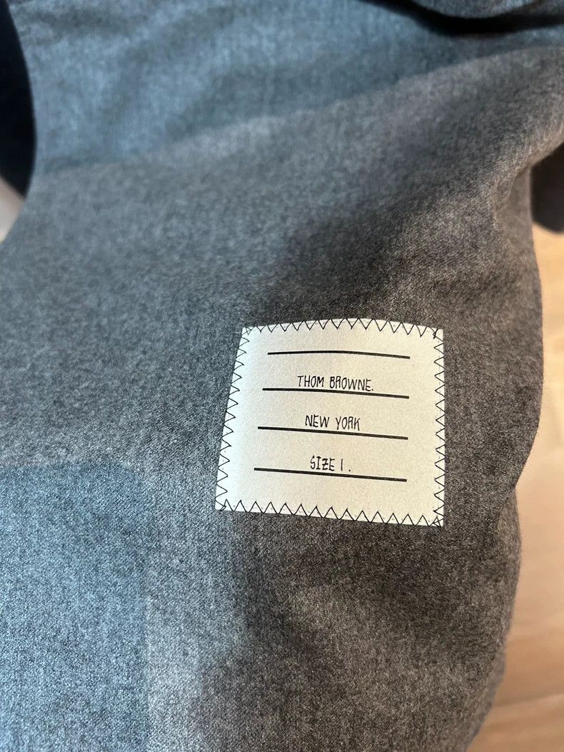 Thom Browne Thom Browne size1 Thin color wool coat Size US S / EU 44-46 / 1 - 4 Thumbnail