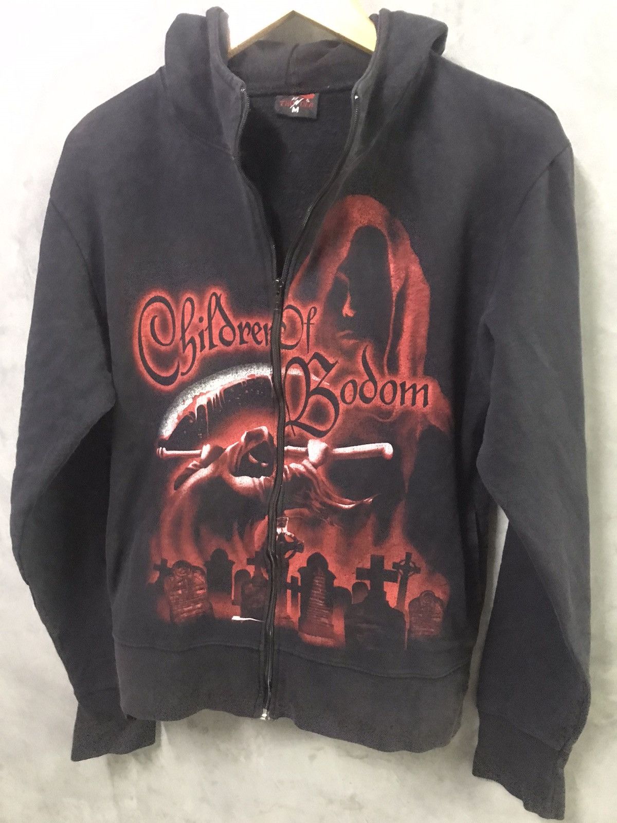 Band Tees × Vintage Vintage Bootleg 90s Children of Bodom hoodie Size US S / EU 44-46 / 1 - 3 Thumbnail