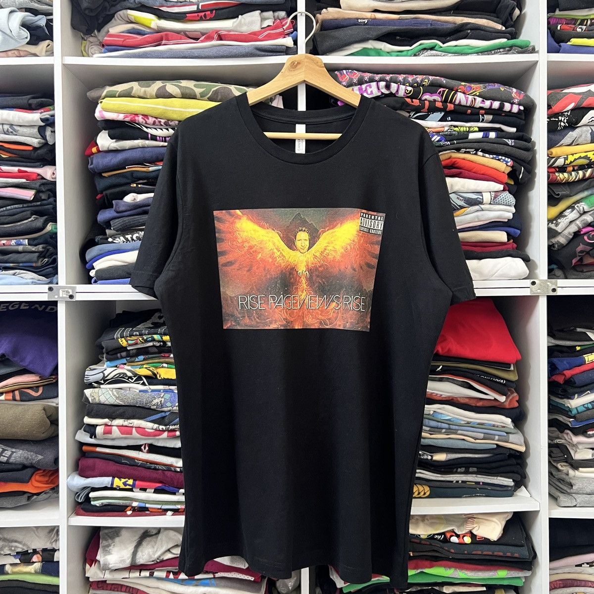 Other DAVID PORTNOY RISE PAGEVIEWS RISE TEE Size US XL / EU 56 / 4 - 1 Thumbnail
