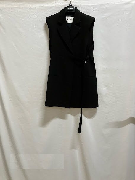 Jil Sander o1loc1c1124 Vests in Black Size S / US 4 / IT 40 - 1 Preview