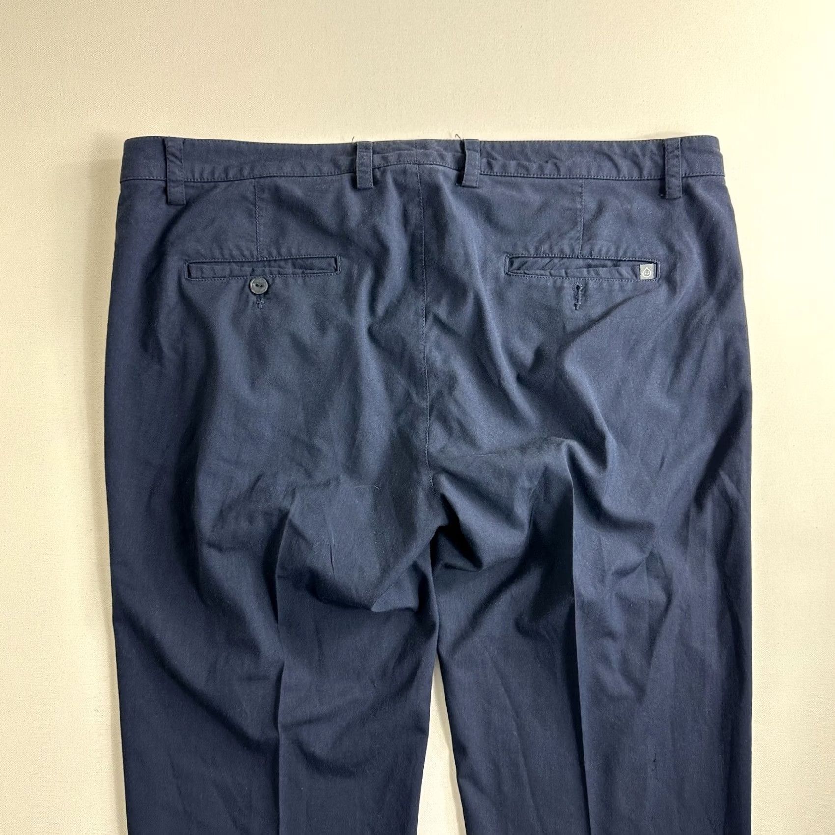 Vintage Tasc Mens 40x31 Motion Pant Straight Fit Blue Bamboo Viscose Stretch Water Resis Pants Mens 40 Inseam 31in Casual Golf Sports Stretch Size US 40 / EU 56 - 4 Thumbnail