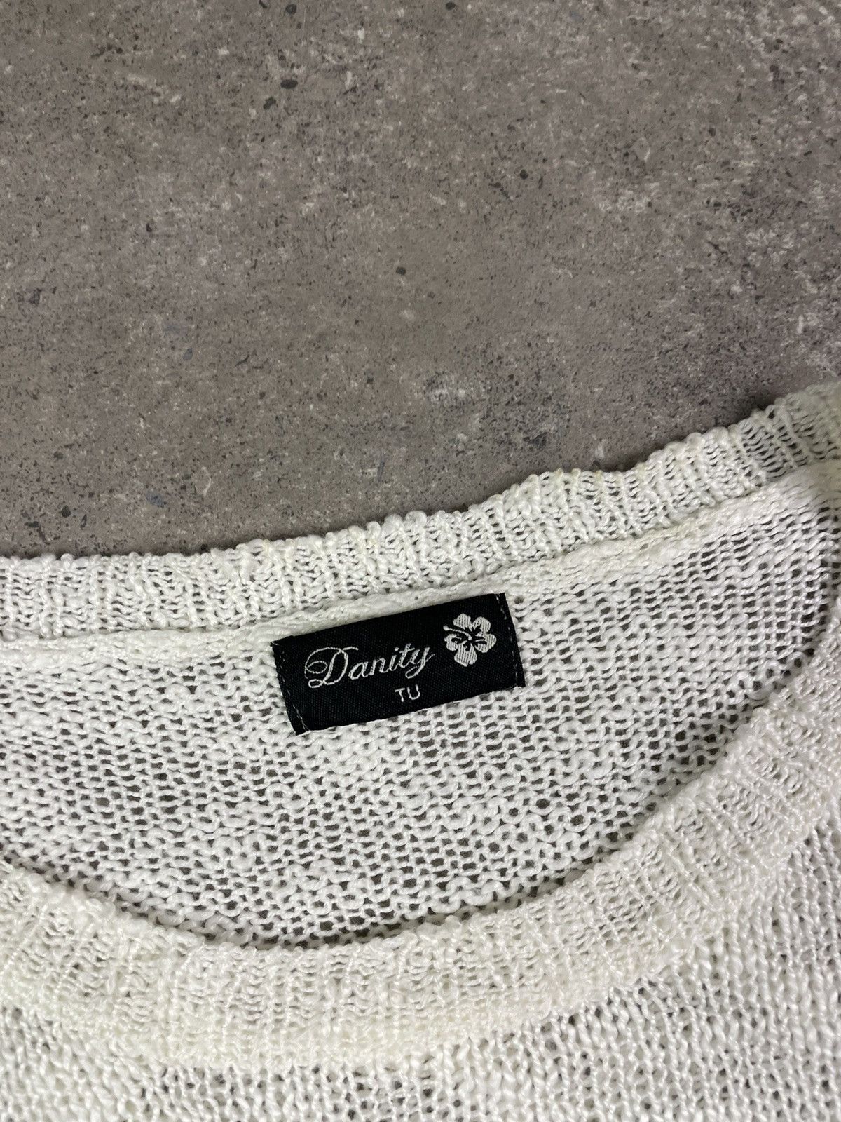 Japanese Brand × Vintage Vintage Y2K Star crochet Sweater Avant Garde Size US S / EU 44-46 / 1 - 3 Thumbnail